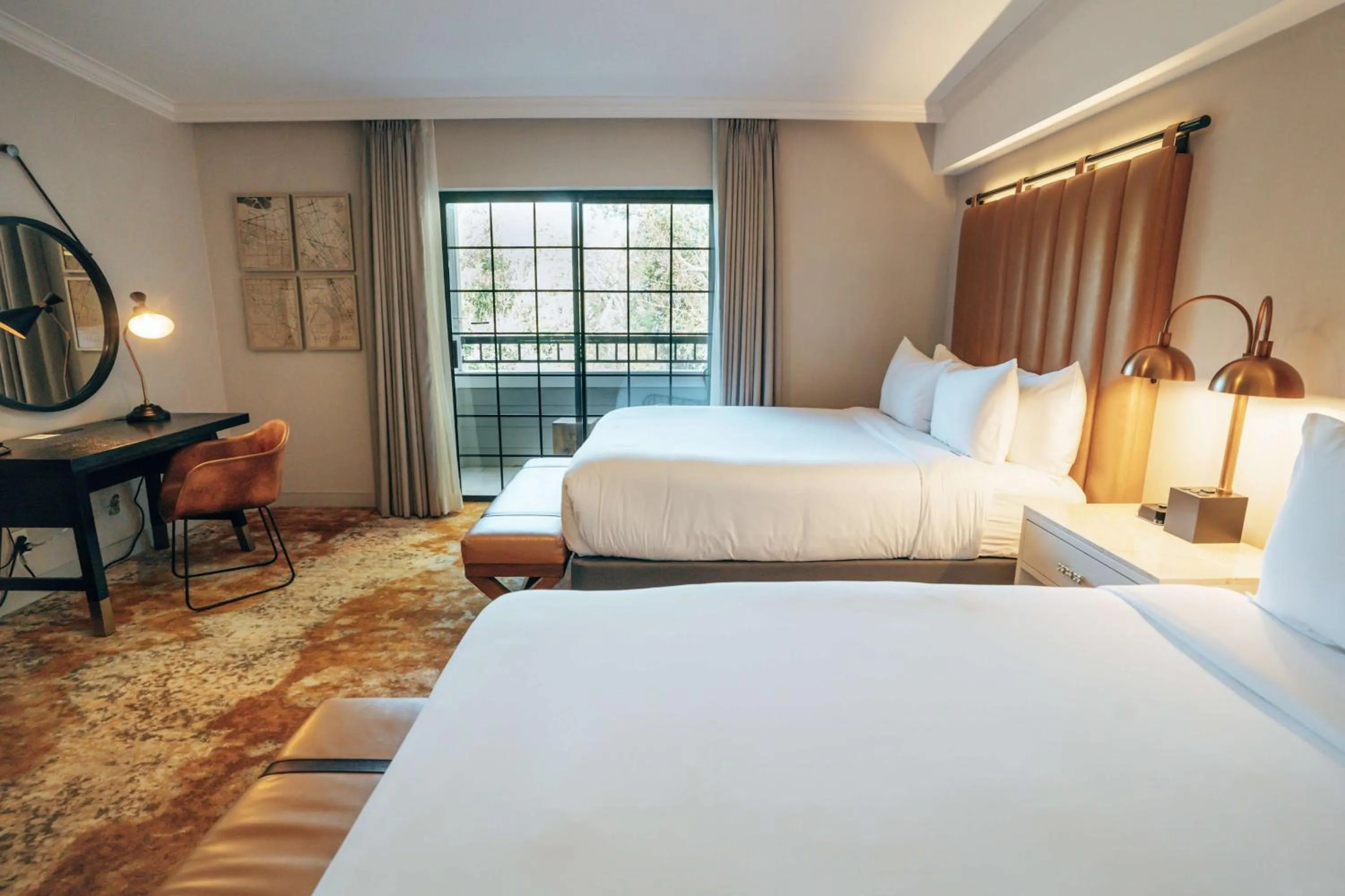 Bed in The Inn at Saratoga, Tapestry Collection by Hilton