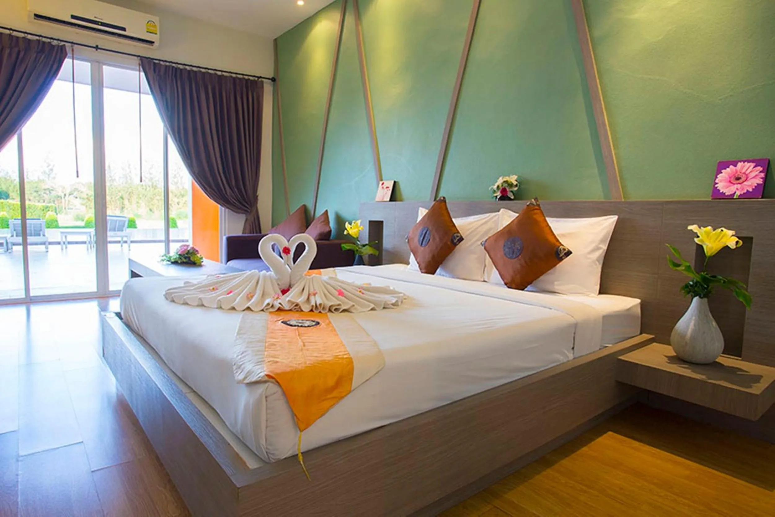 Bedroom, Bed in Aurora Resort Khao Yai