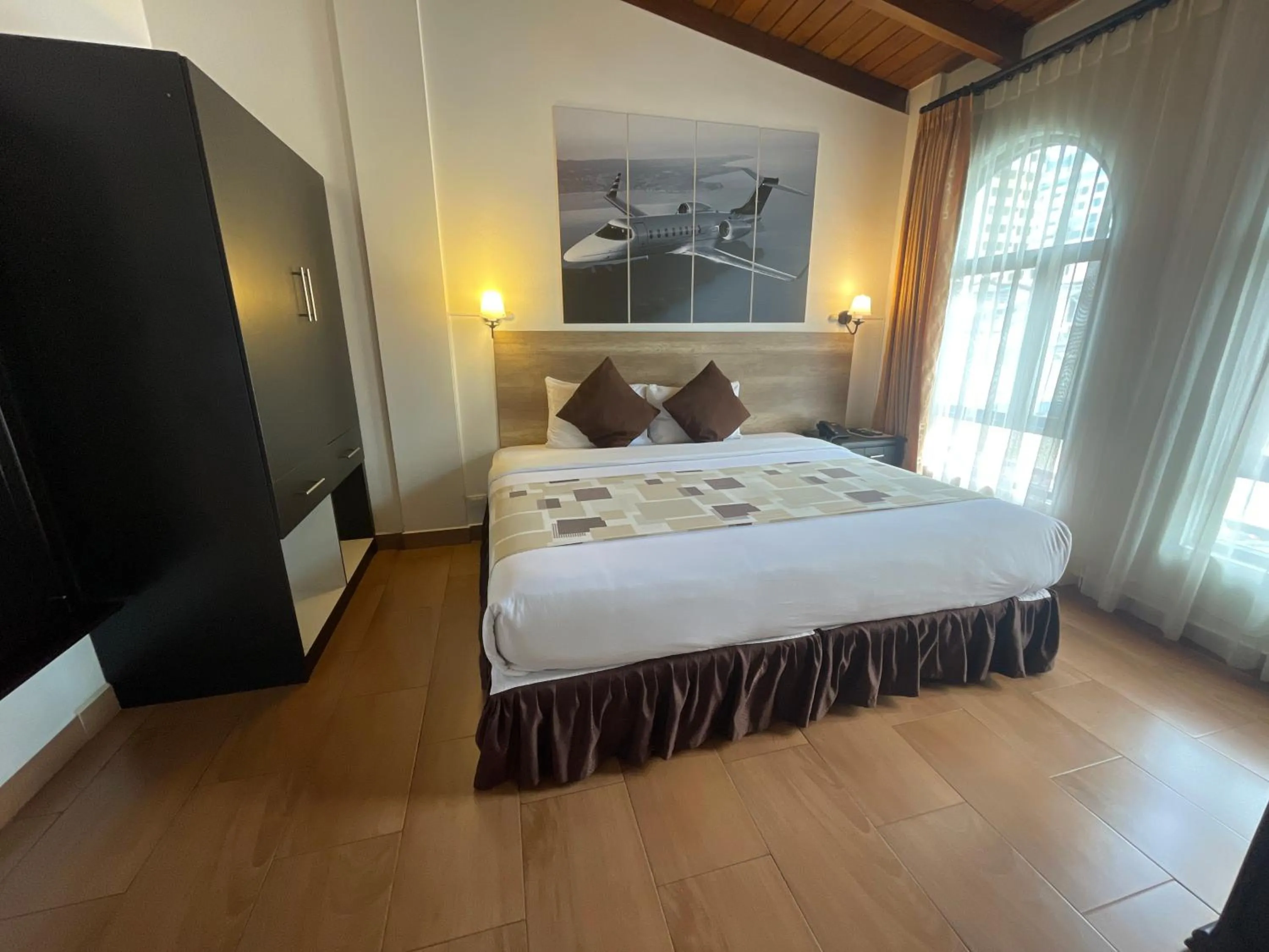 Bed in Air Suites Hotel Boutique