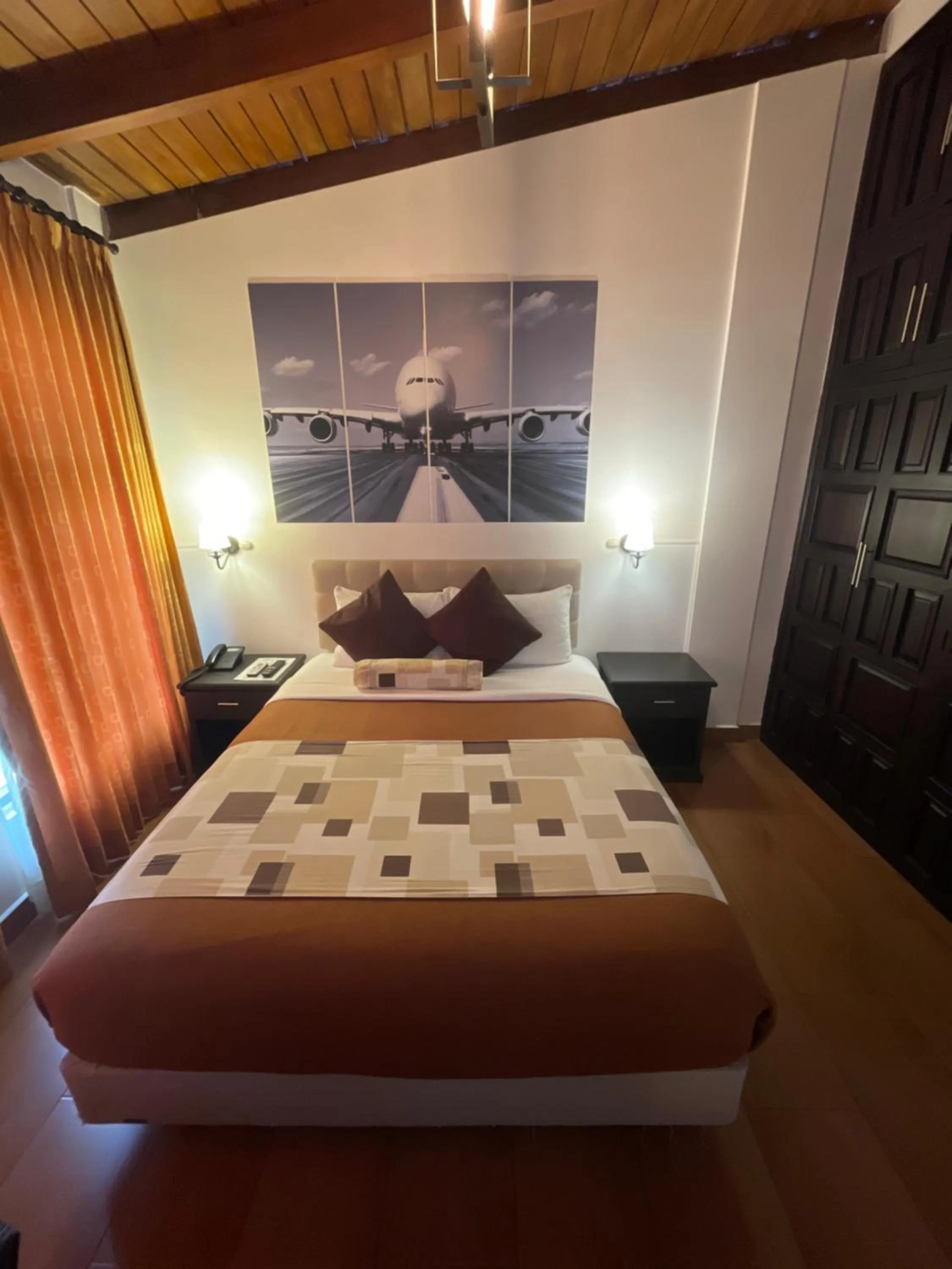 Bed in Air Suites Hotel Boutique