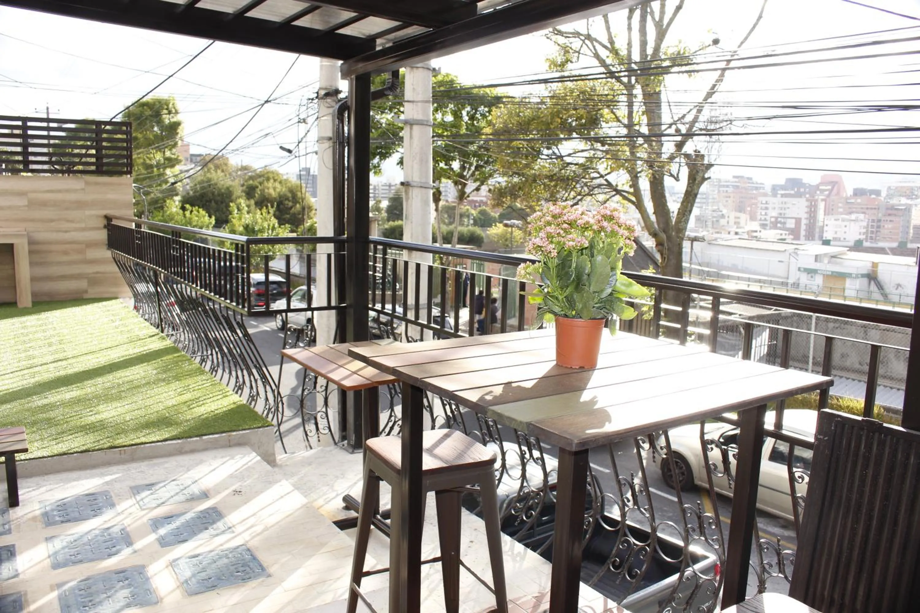 Balcony/Terrace in Air Suites Hotel Boutique