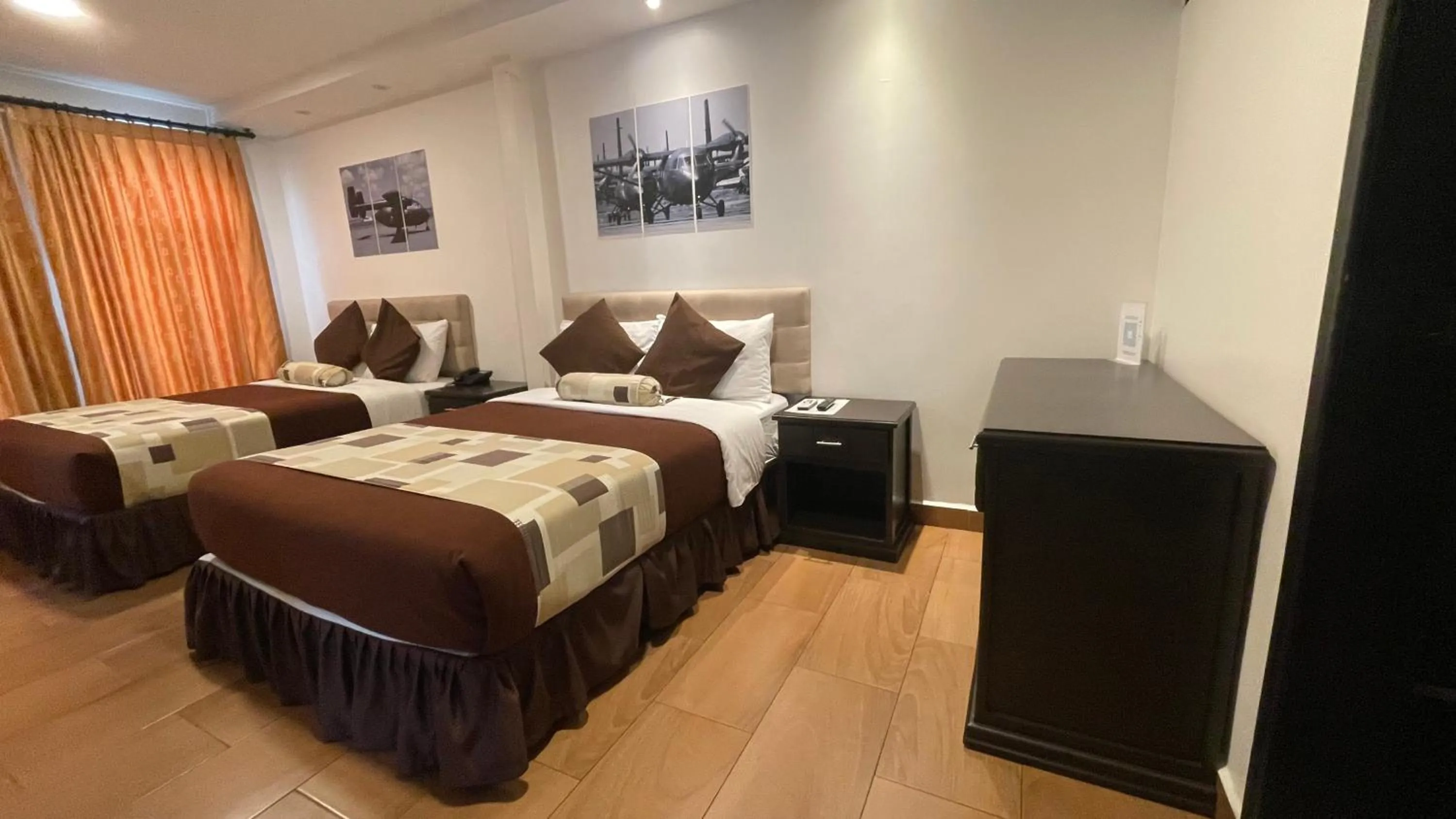 Bed in Air Suites Hotel Boutique