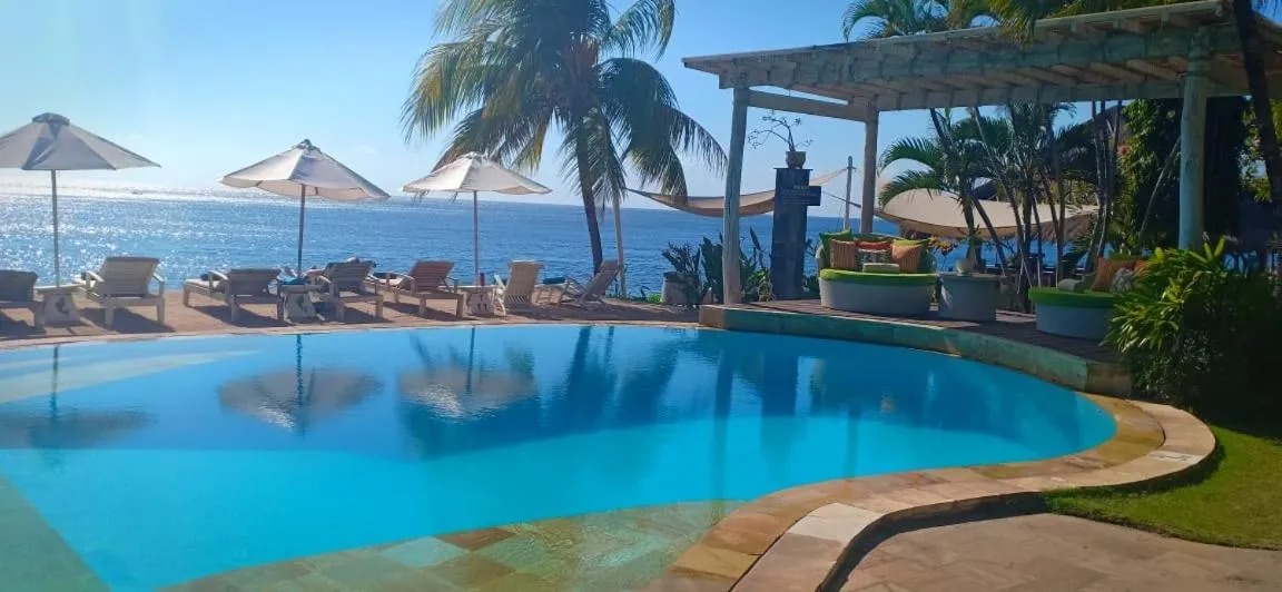 Swimming pool in Tauch Terminal Resort Tulamben & Spa