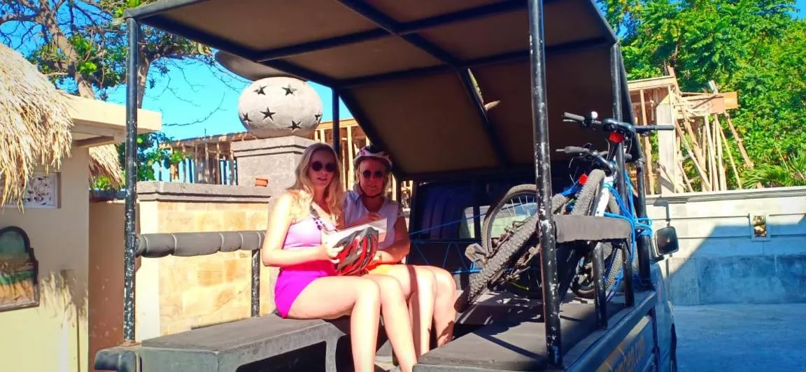 Cycling in Tauch Terminal Resort Tulamben & Spa