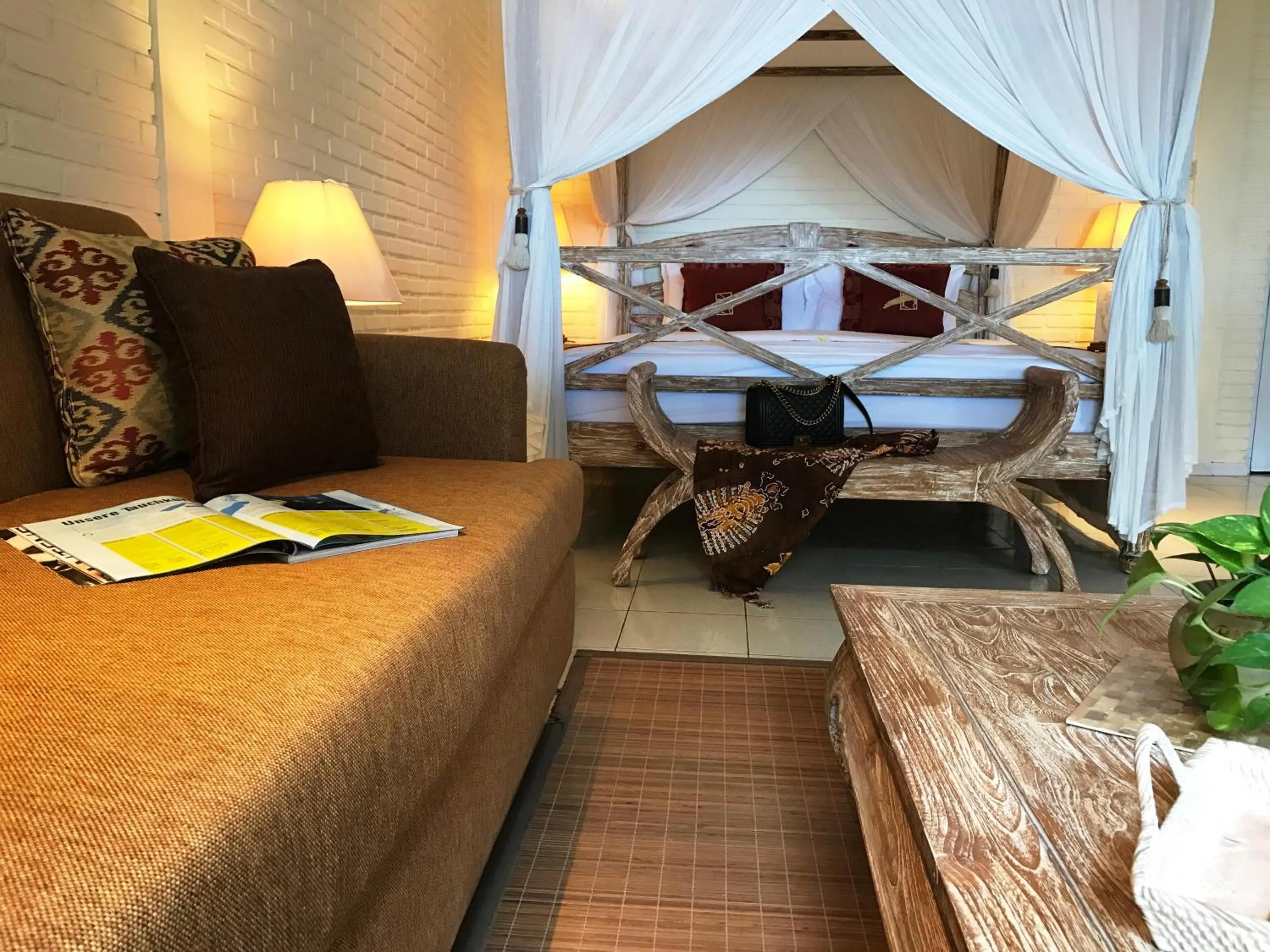 Bedroom, Bed in Tauch Terminal Resort Tulamben & Spa