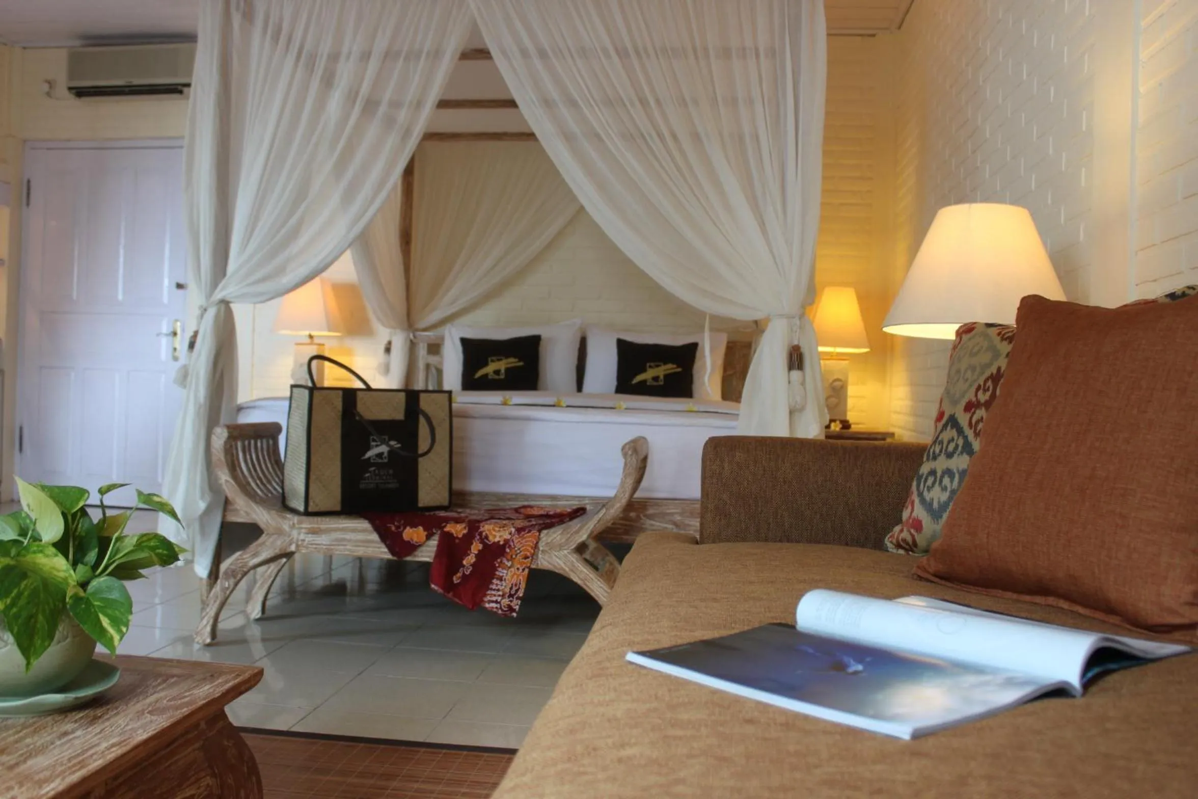 Bedroom in Tauch Terminal Resort Tulamben & Spa