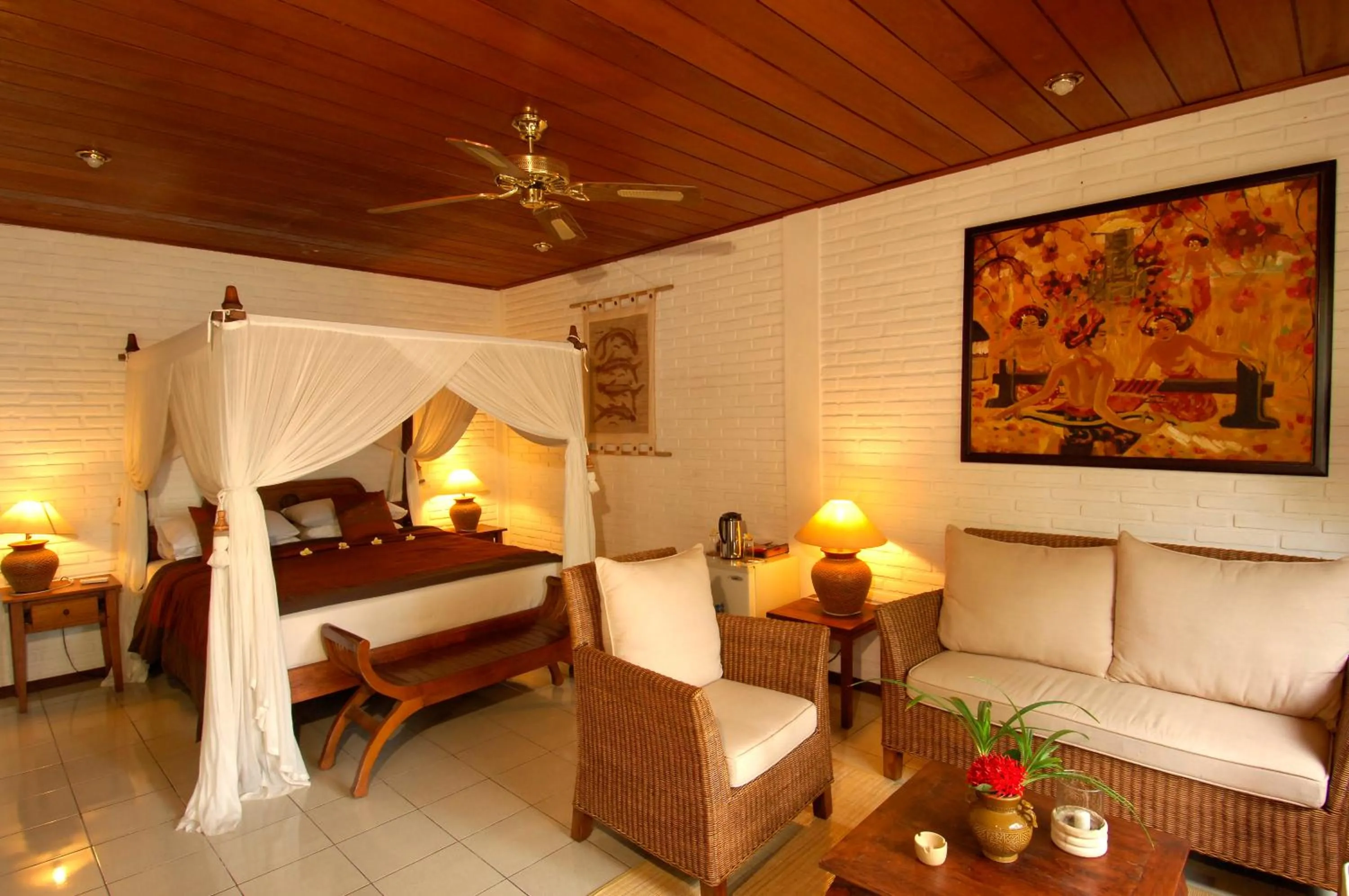 Bedroom in Tauch Terminal Resort Tulamben & Spa