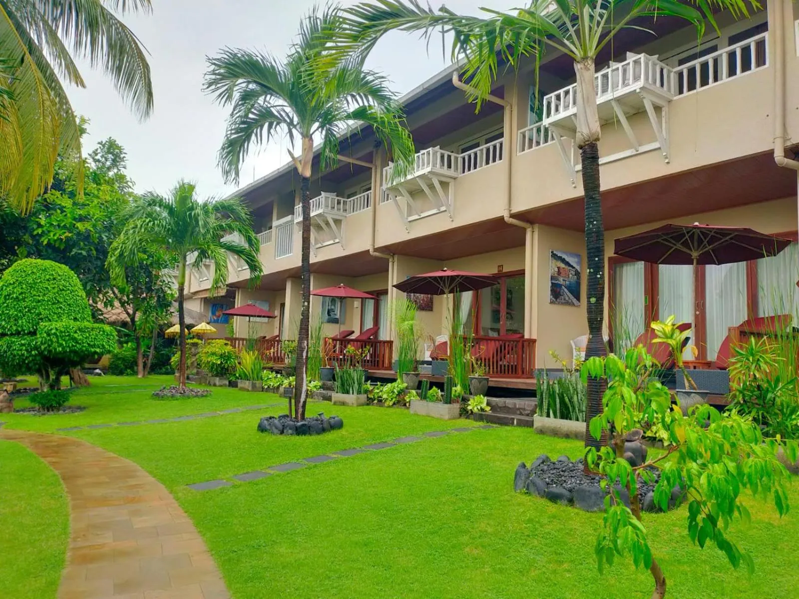 Garden in Tauch Terminal Resort Tulamben & Spa