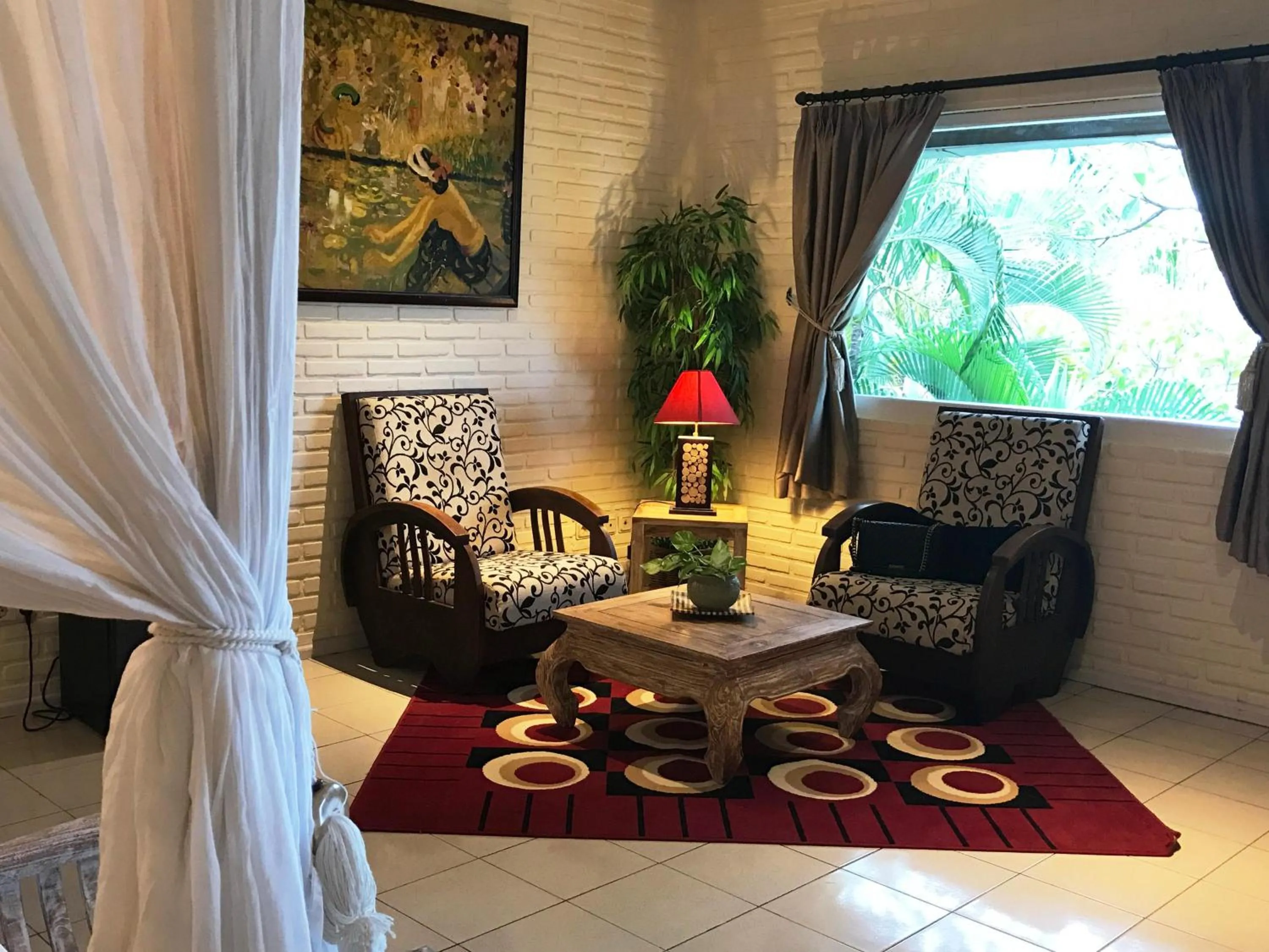 Seating area in Tauch Terminal Resort Tulamben & Spa