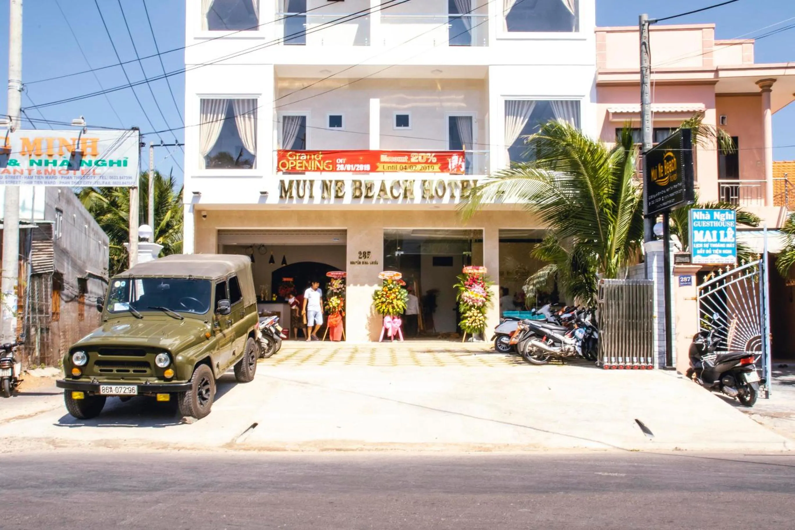 Property building in Mui Ne Beach Hotel