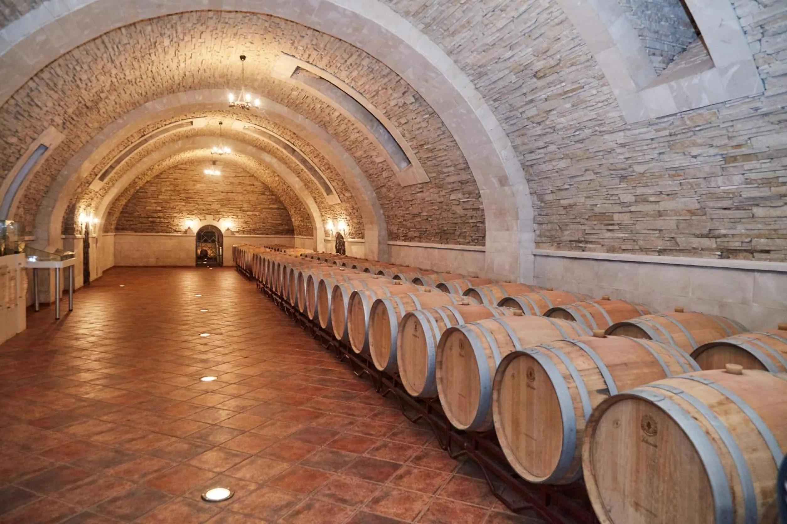 Landmark view in Chateau Purcari