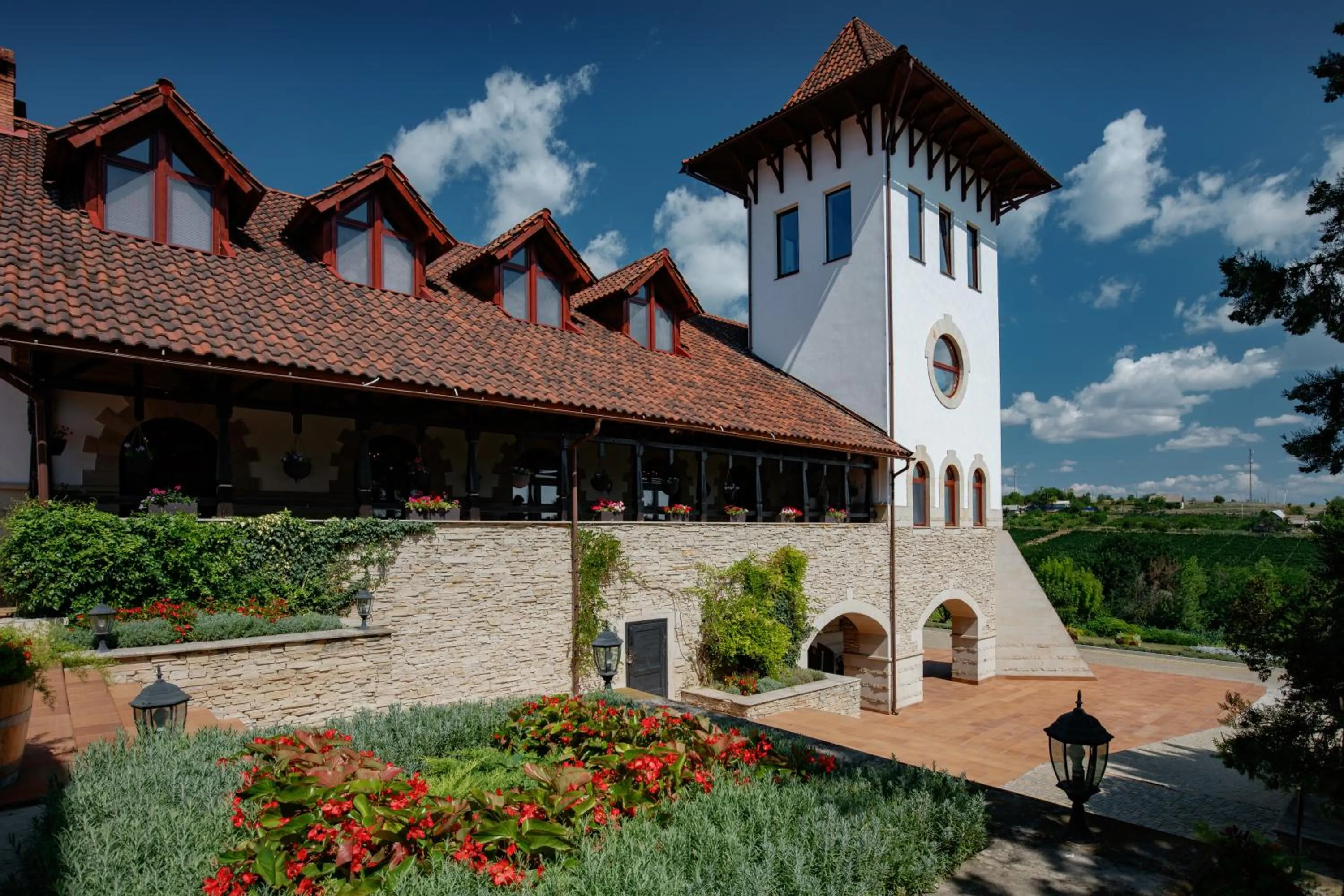 Property building in Chateau Purcari