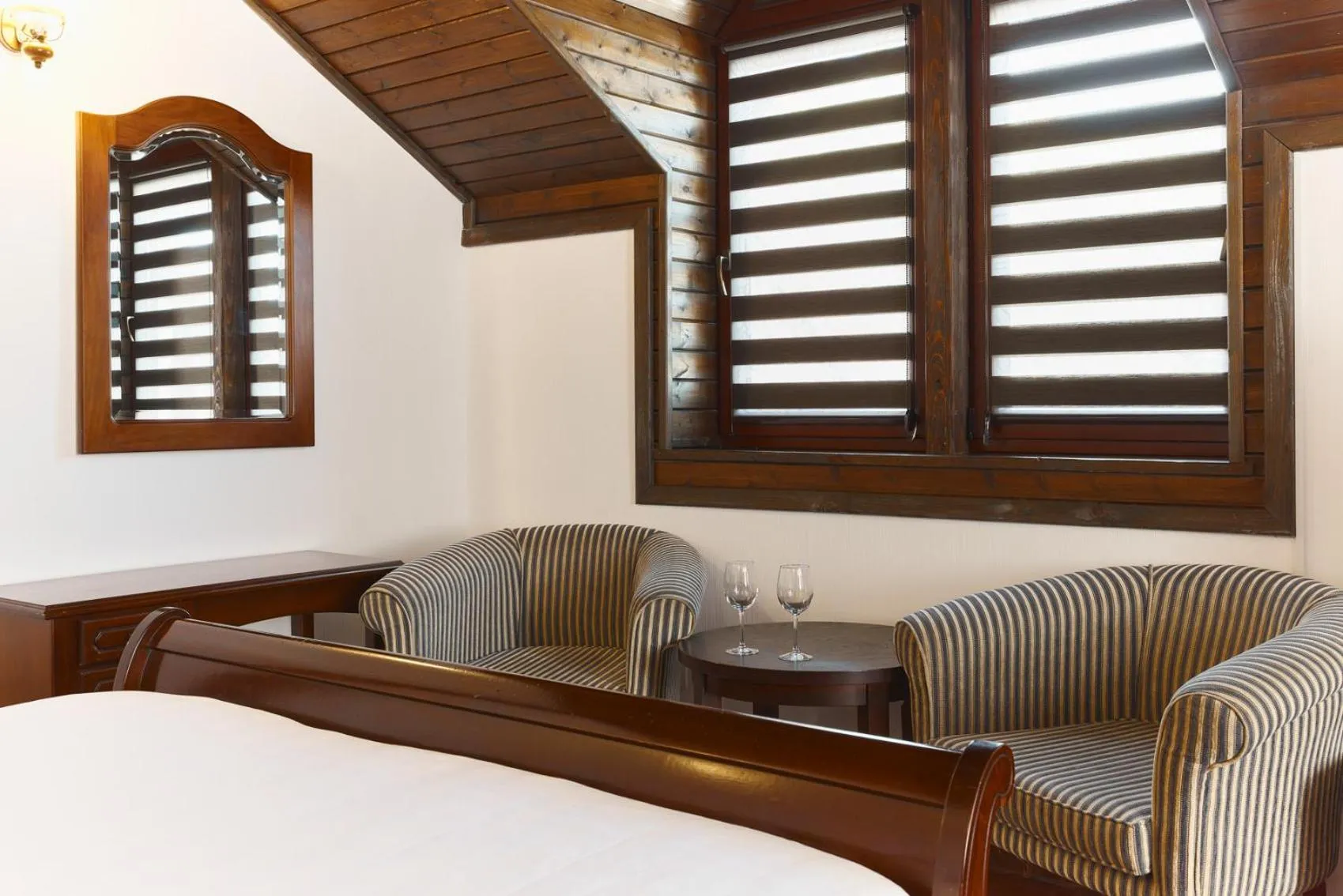 Bedroom, Bed in Chateau Purcari