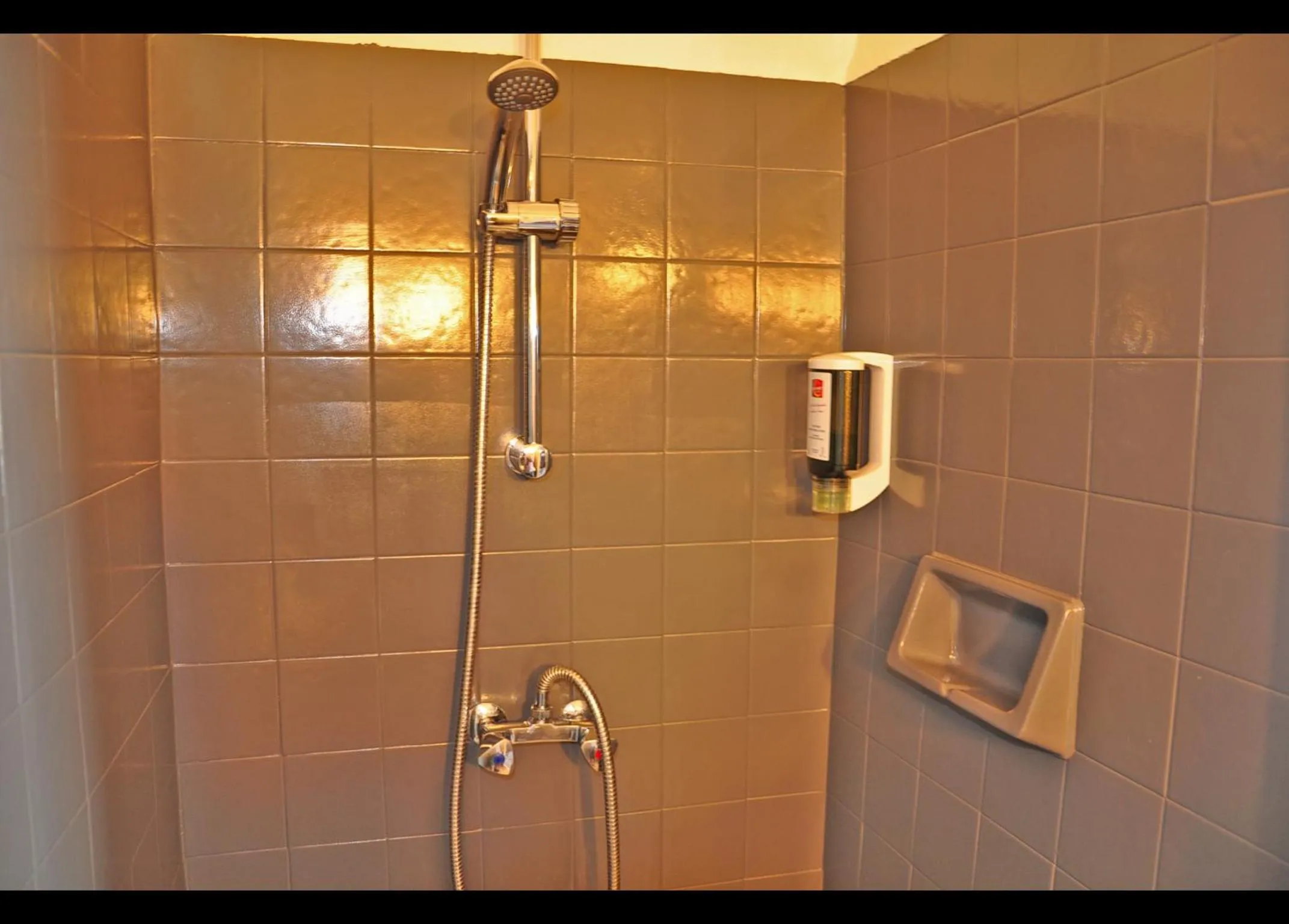 Shower in Hôtel Select