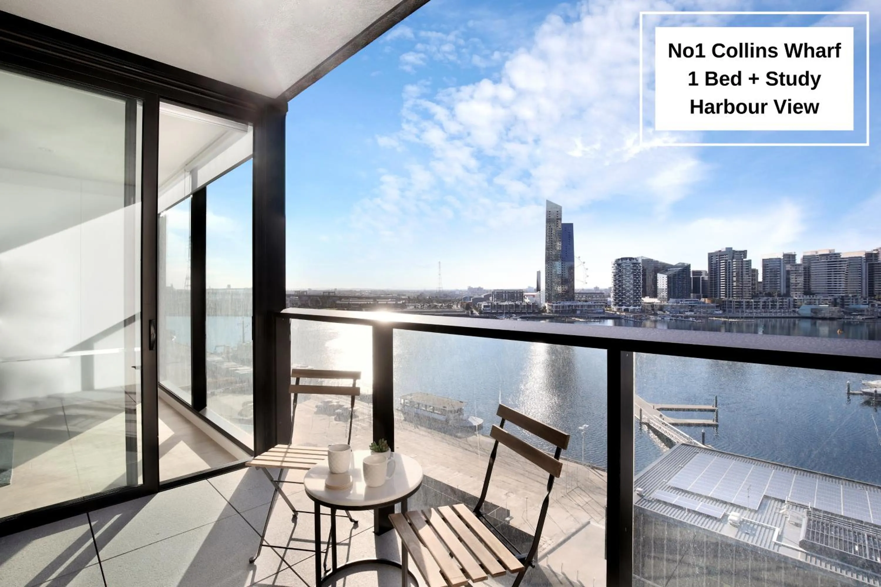 Balcony/Terrace in Orange Stay at Collins Wharf