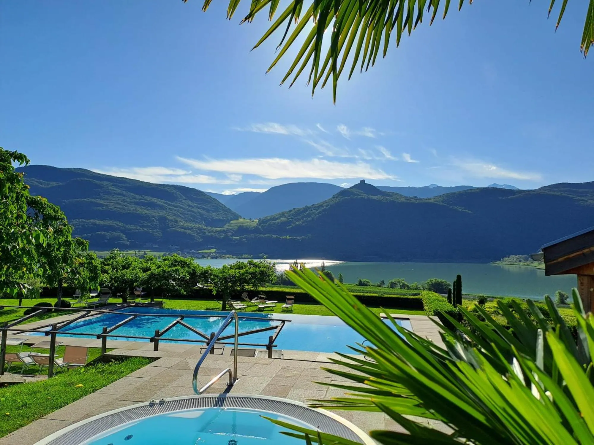 Lake view in Hotel Hasslhof