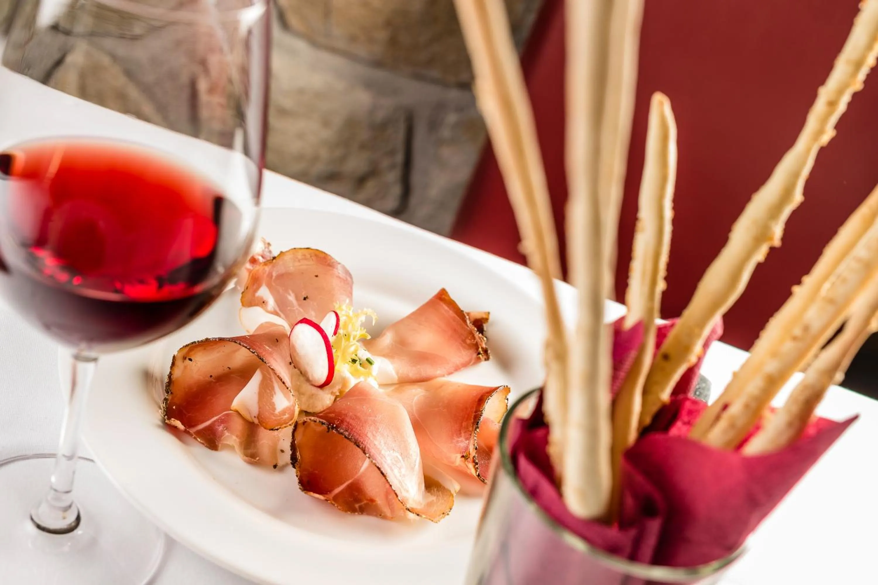 Food close-up in Hotel Hasslhof