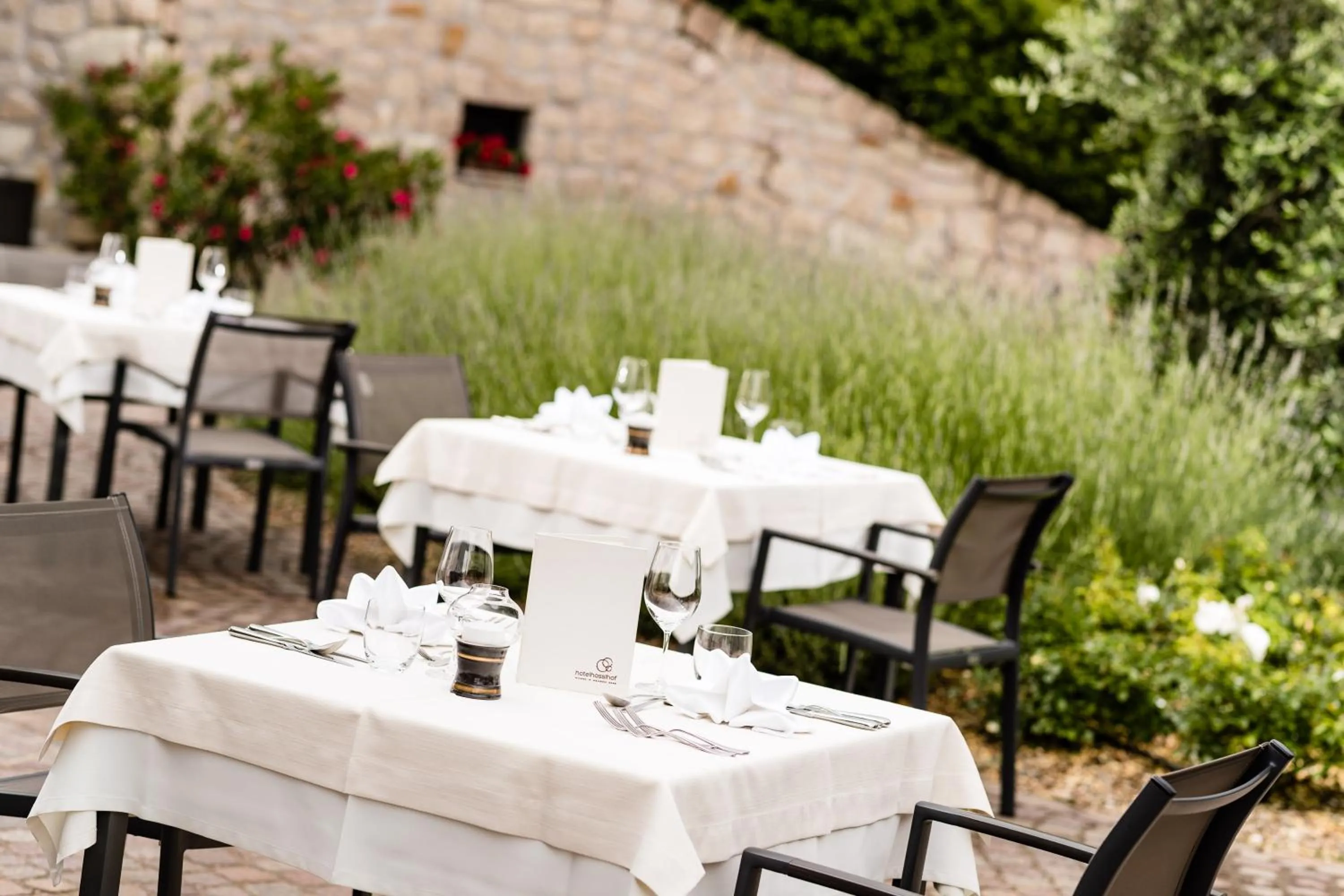 Patio in Hotel Hasslhof