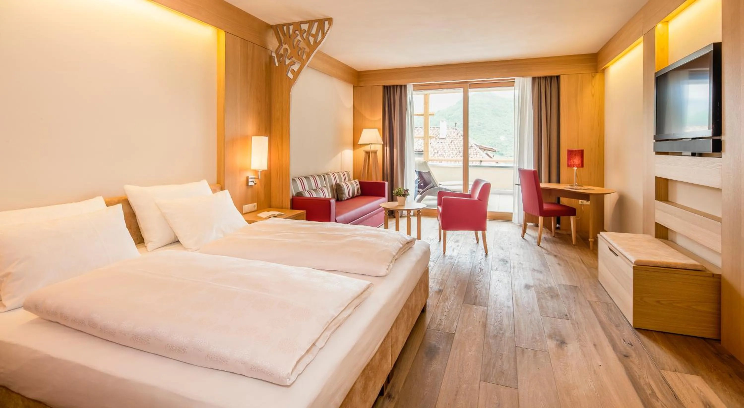 Photo of the whole room, Bed in Hotel Hasslhof