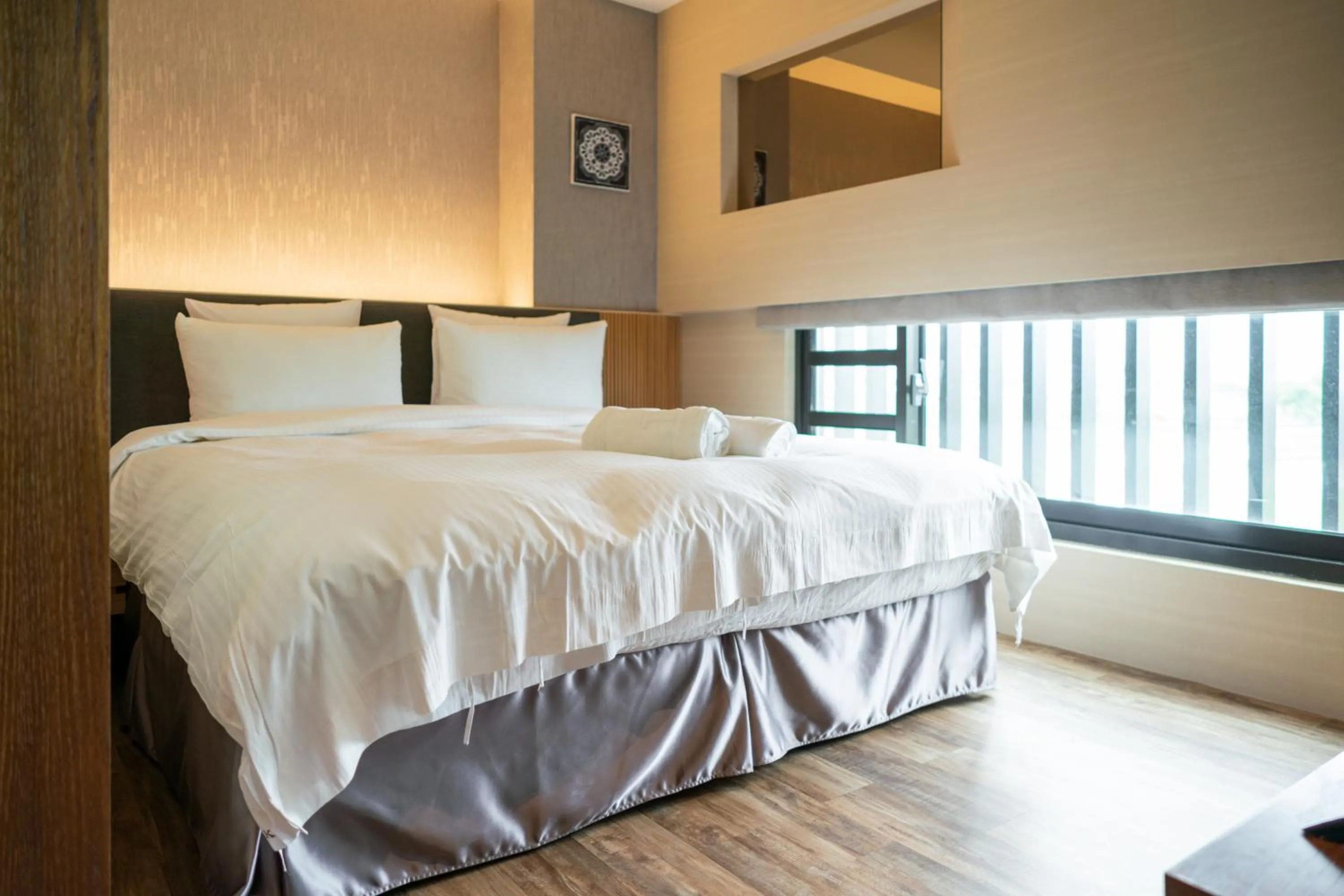 Bed in Tsang Kuo Resort