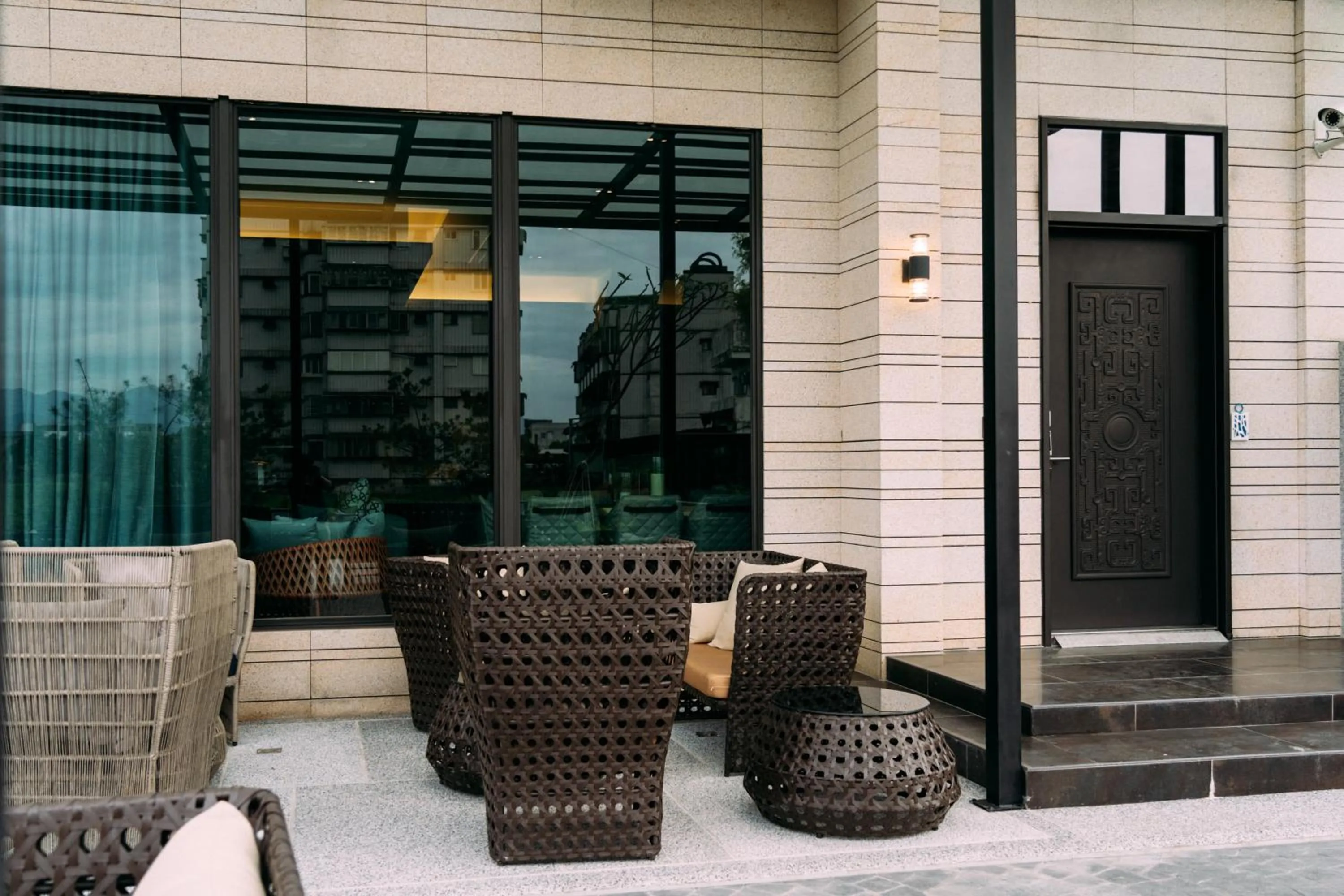 Patio in Tsang Kuo Resort