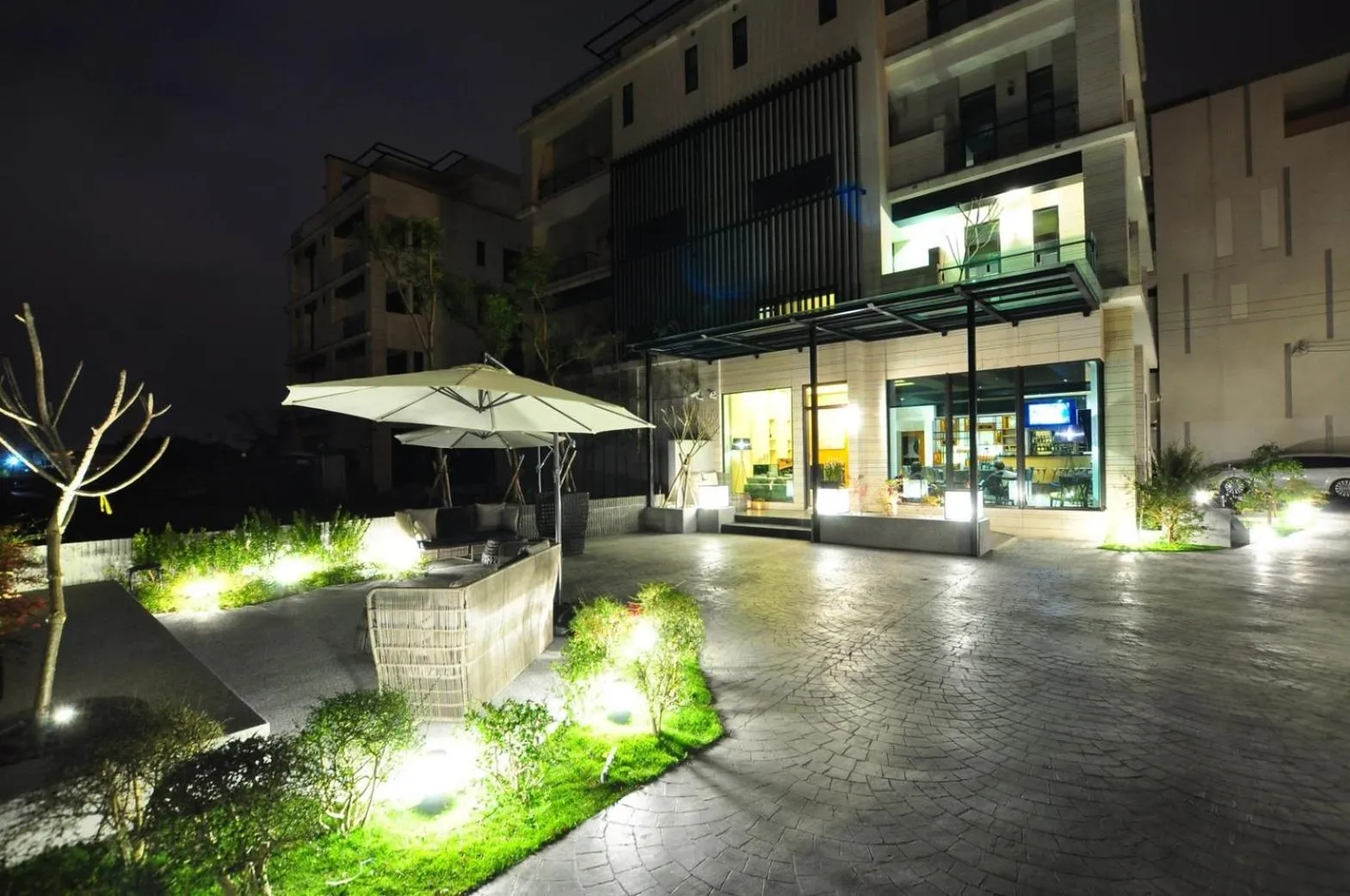 Patio in Tsang Kuo Resort