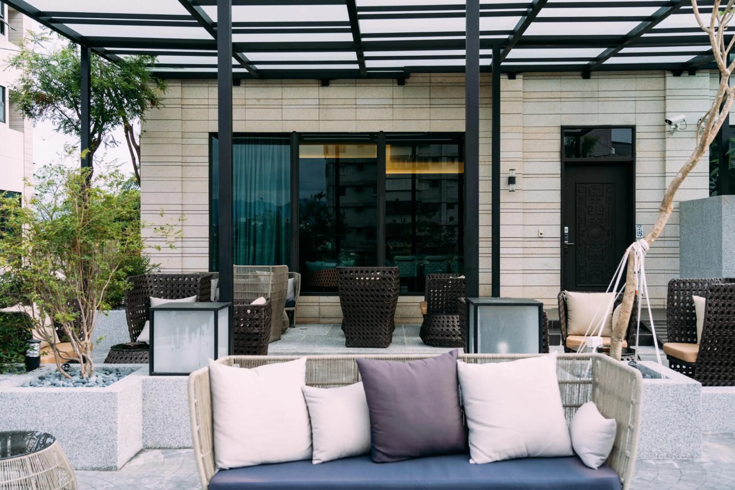 Patio in Tsang Kuo Resort