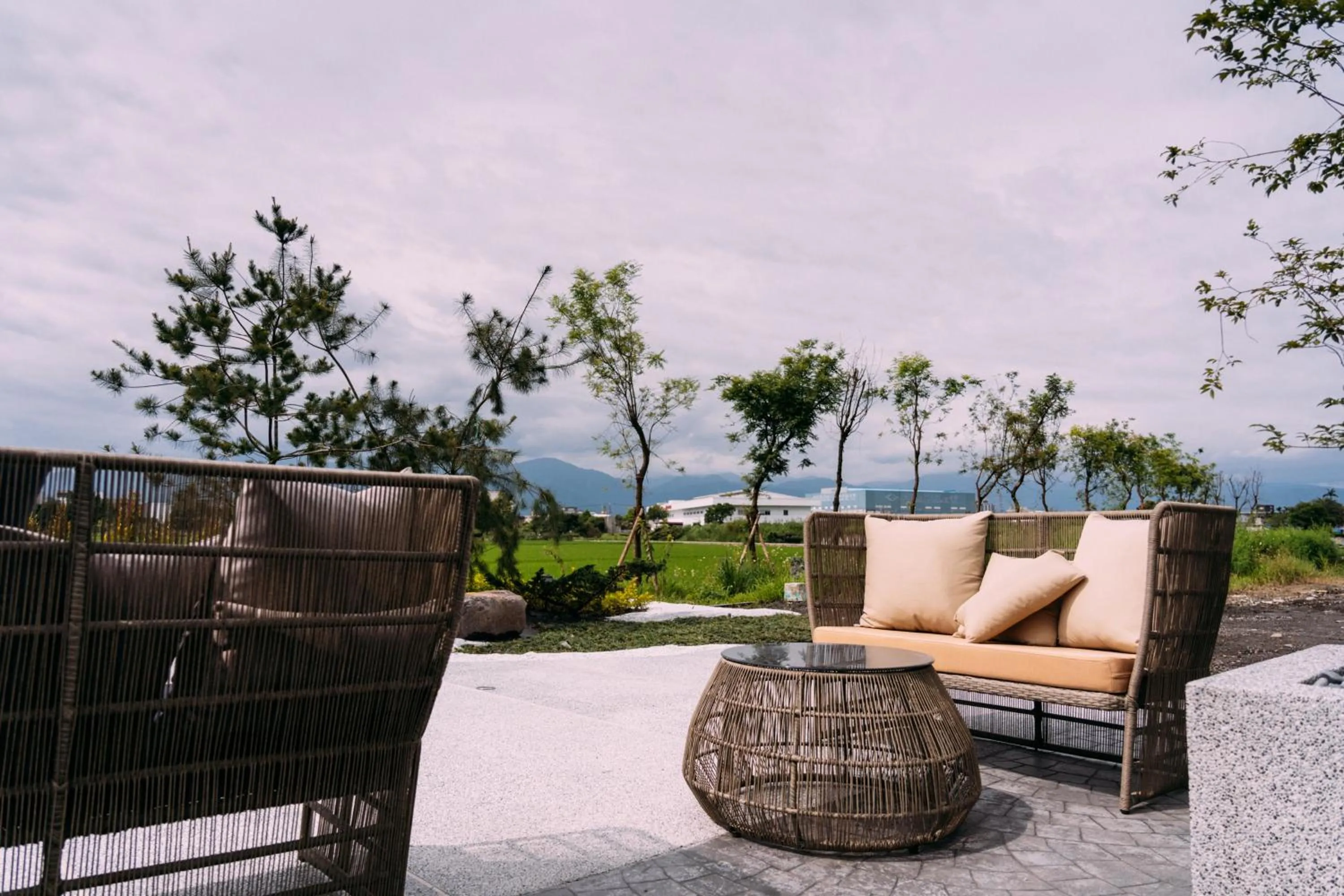 Patio in Tsang Kuo Resort