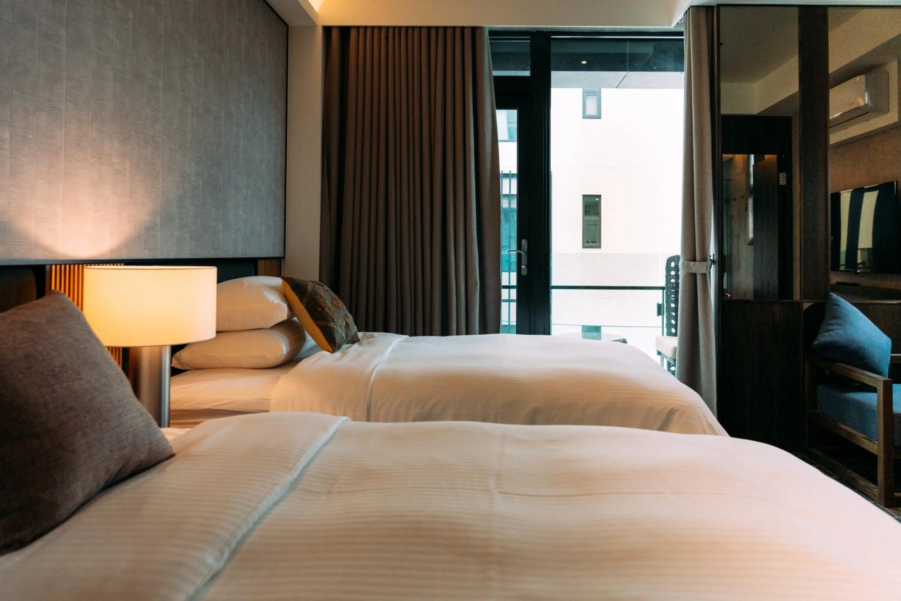 Bed in Tsang Kuo Resort