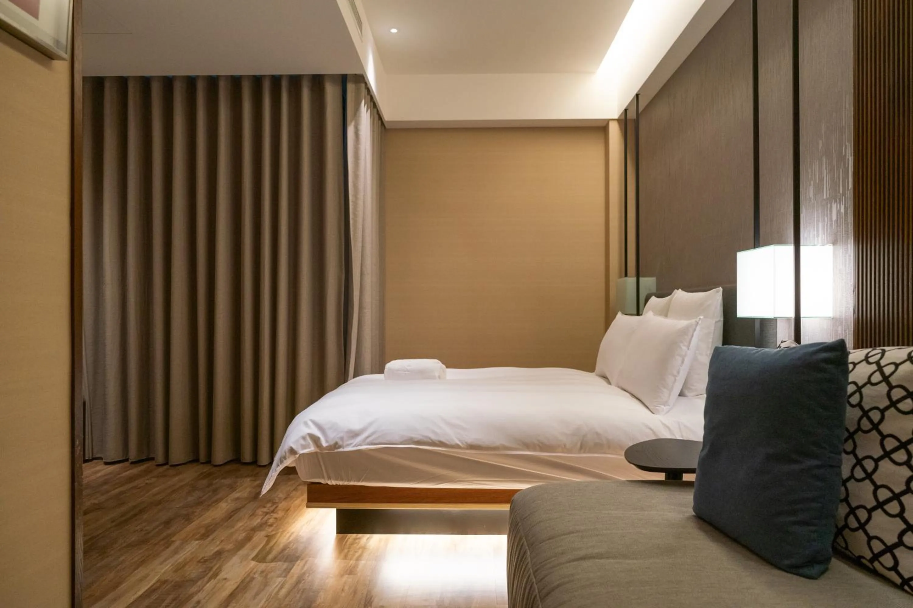 Bed in Tsang Kuo Resort