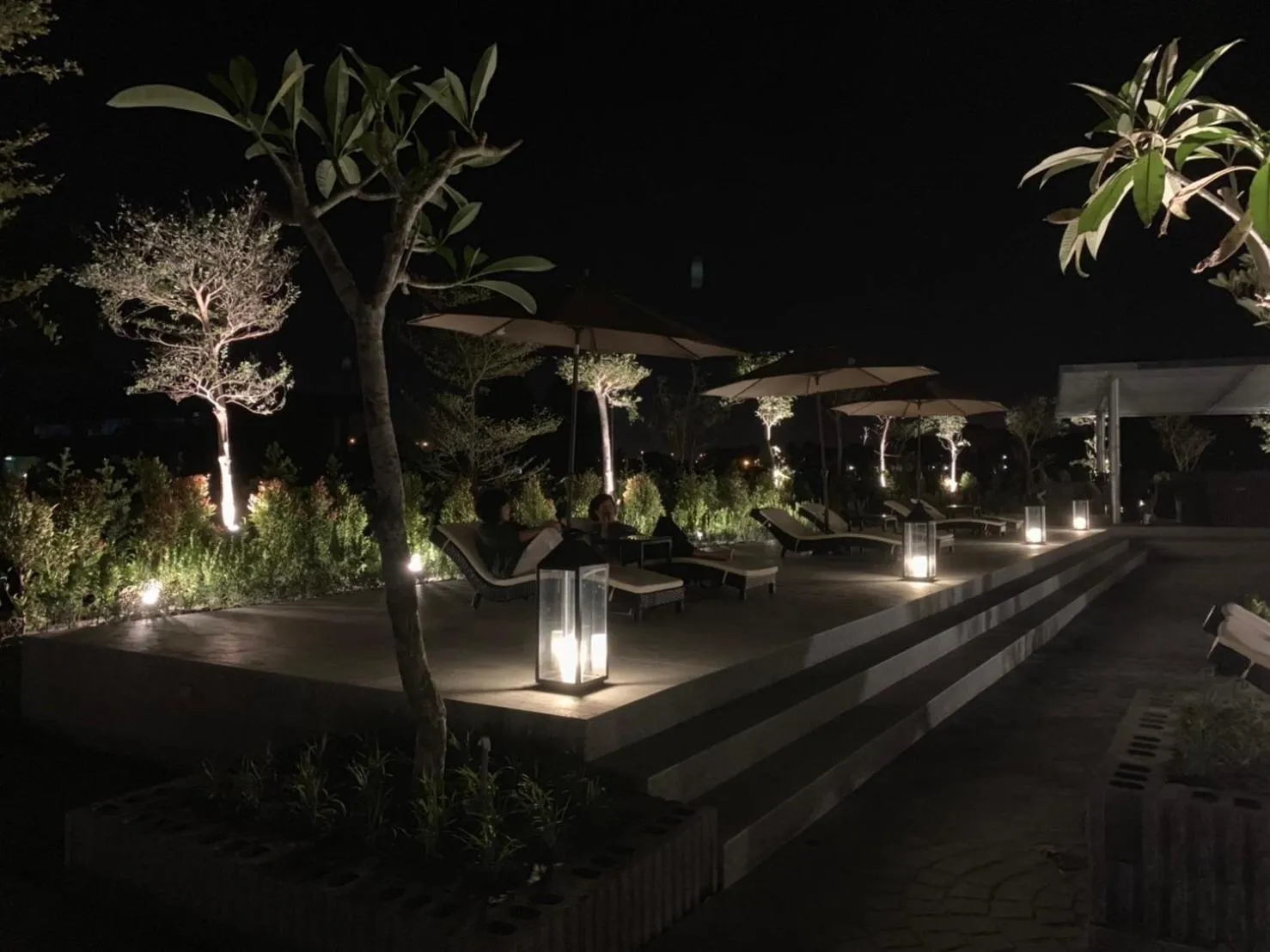 Patio in Tsang Kuo Resort