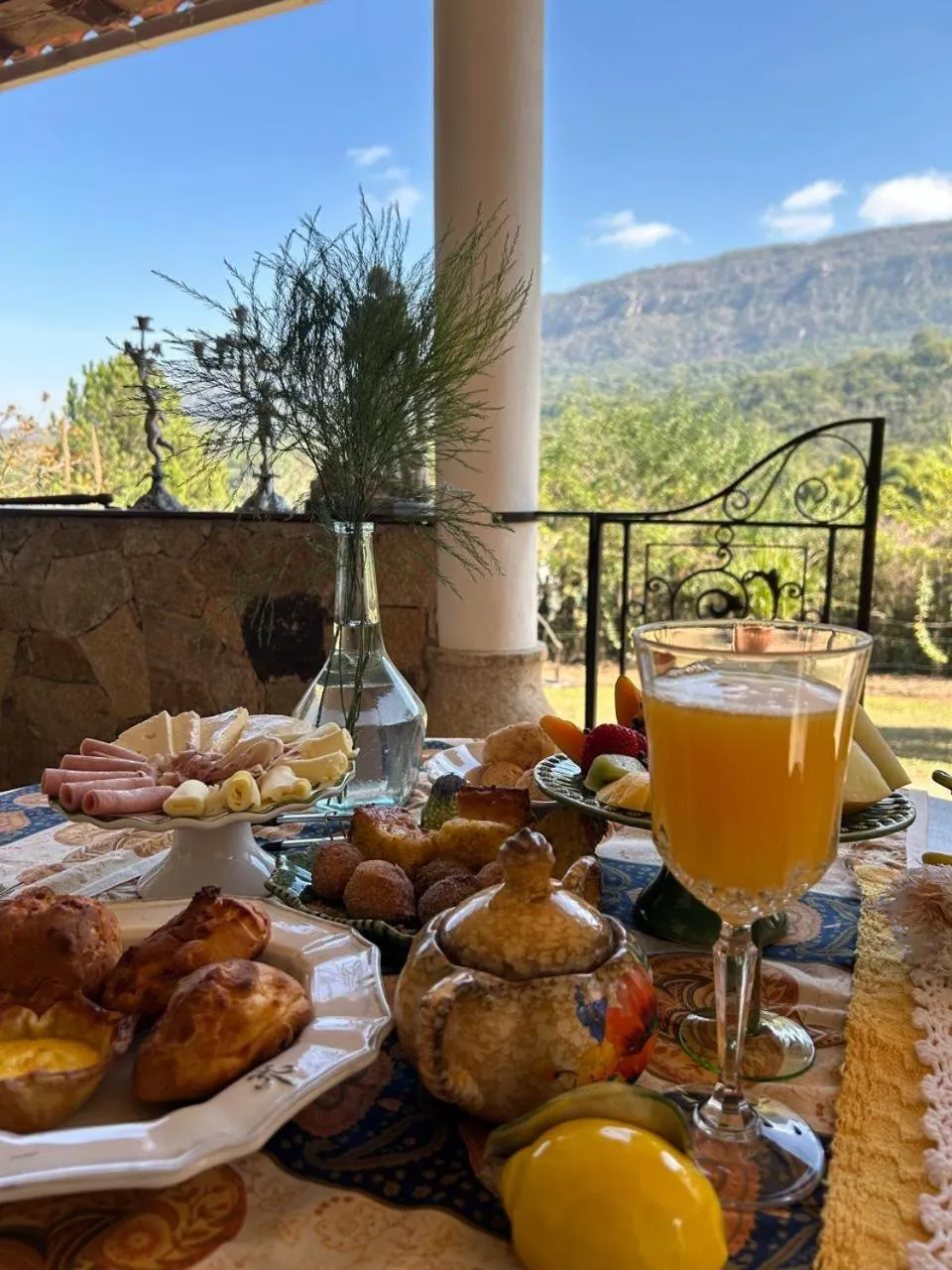 Patio in Segredo da Serra Guest House