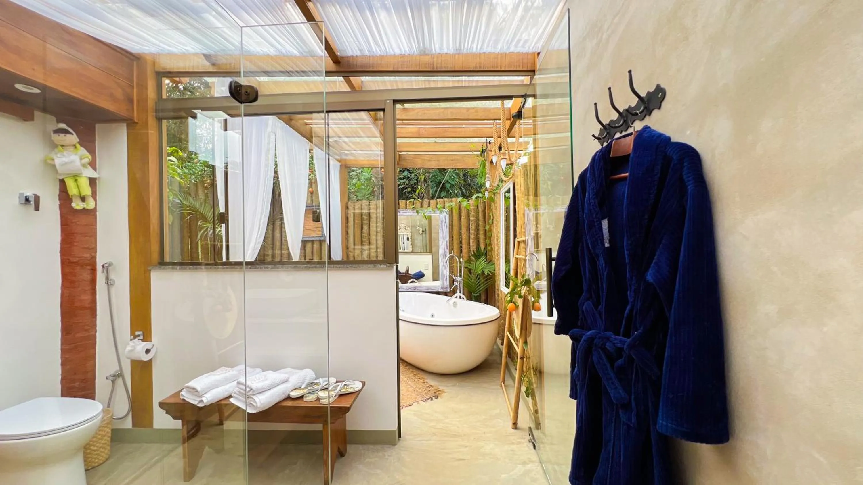 Shower in Segredo da Serra Guest House