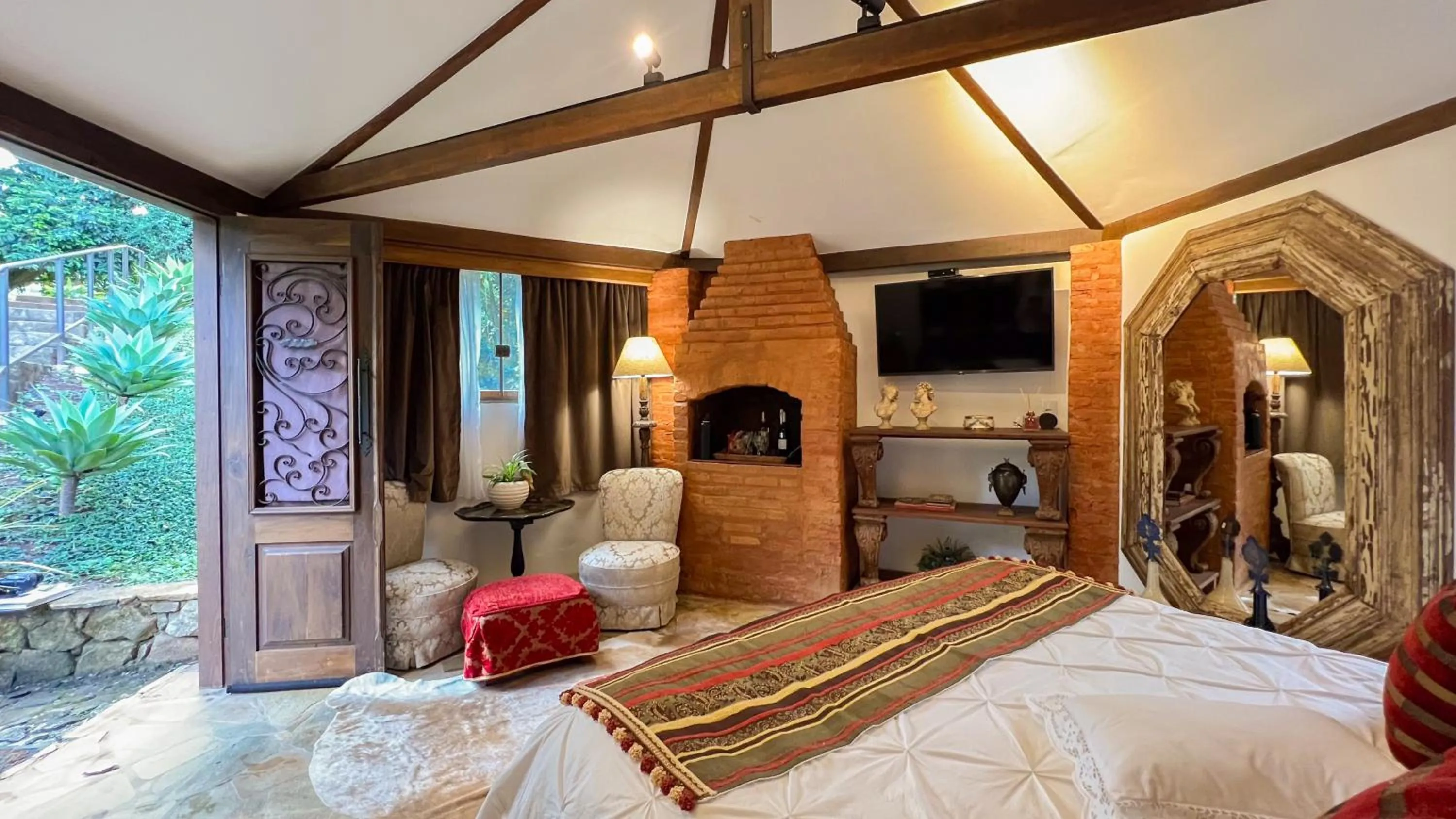 Bed in Segredo da Serra Guest House