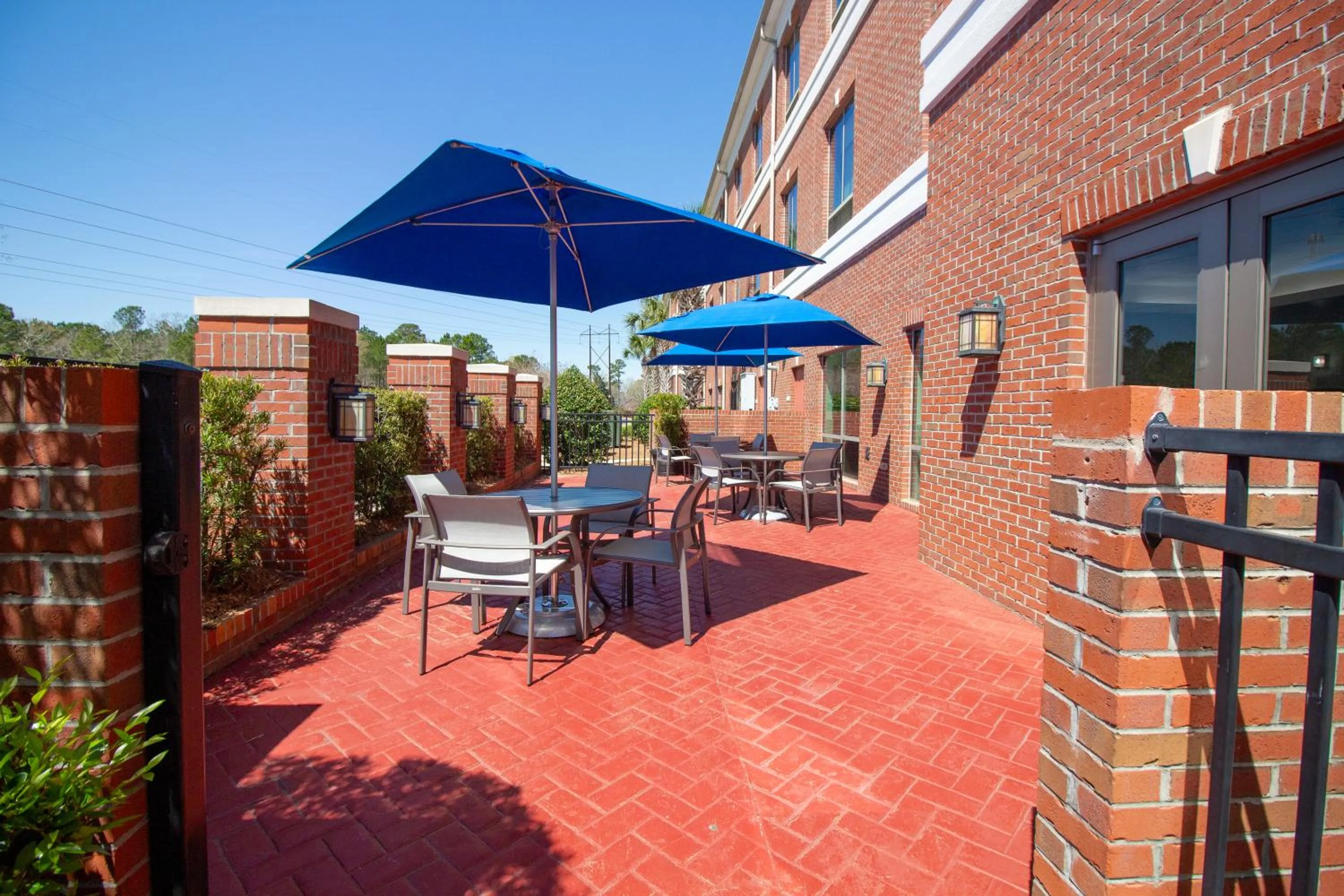 Patio in Holiday Inn Express Leland - Wilmington Area by IHG