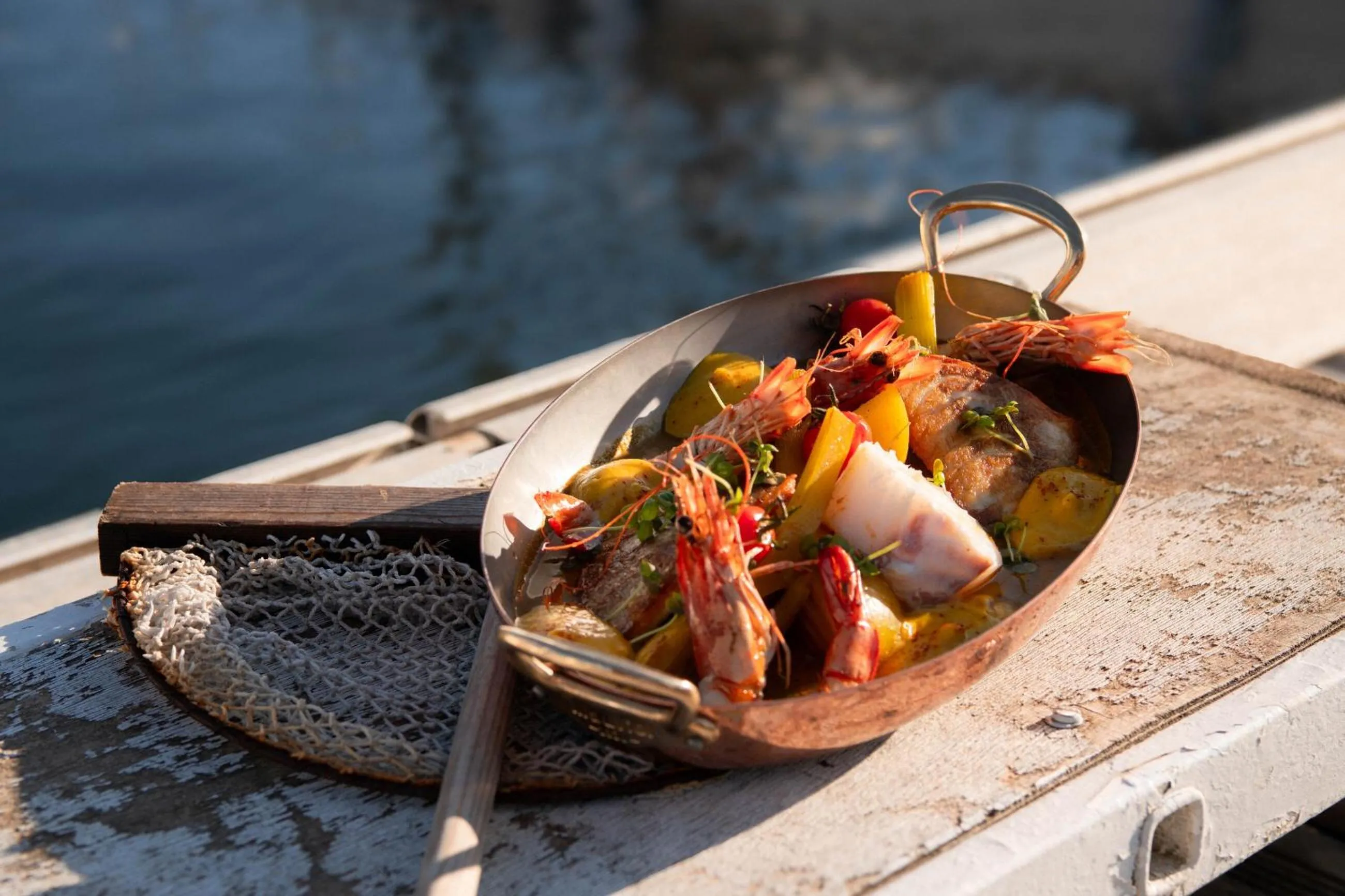 Restaurant/places to eat in Hôtel Helios & SPA - Ile des Embiez