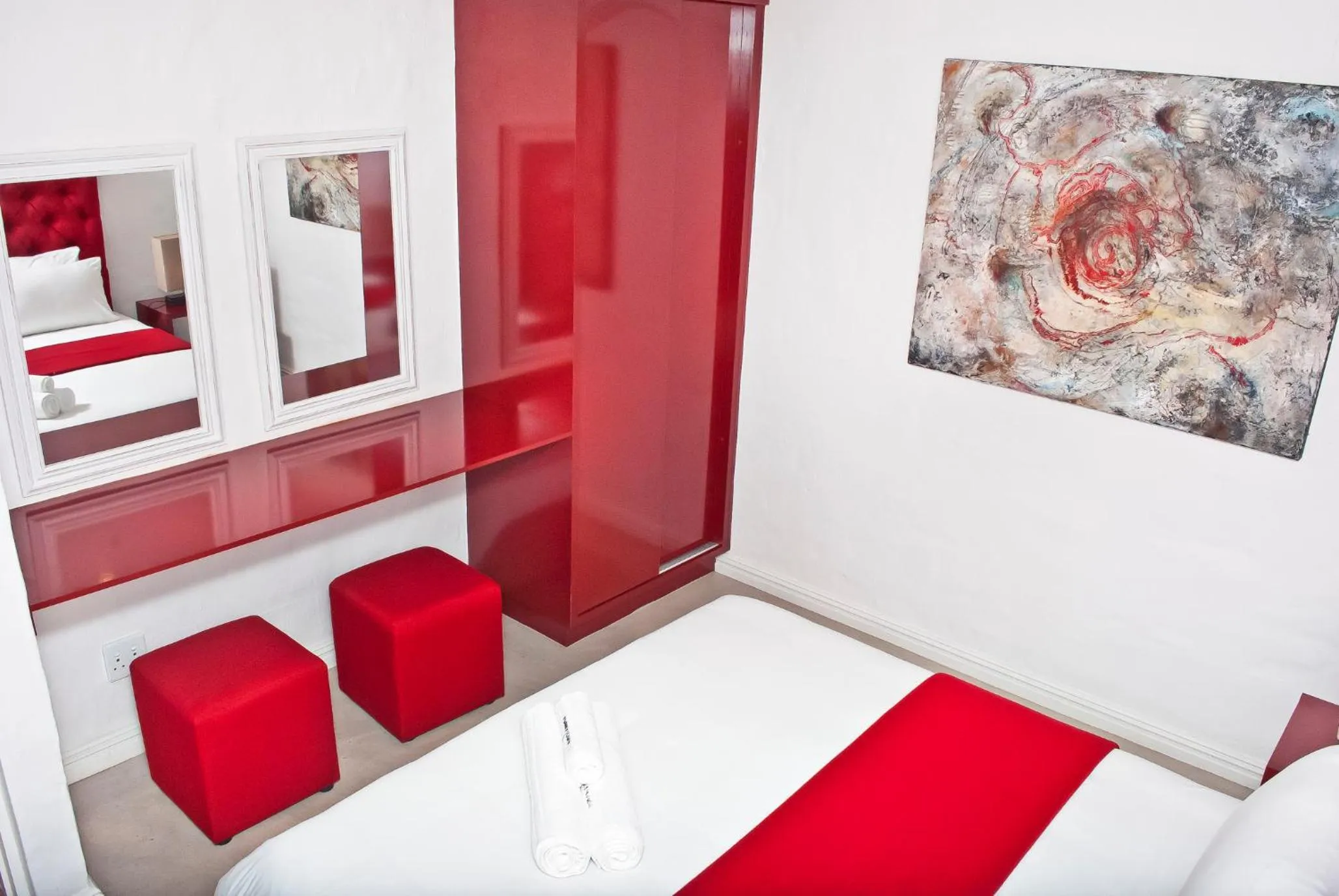 Bedroom, Bed in Funky Town