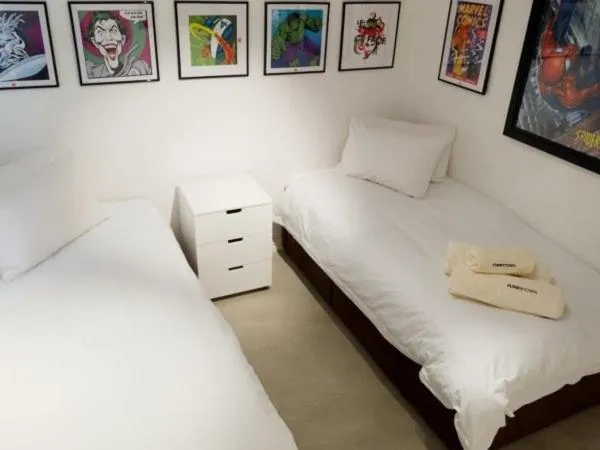 Bedroom, Bed in Funky Town