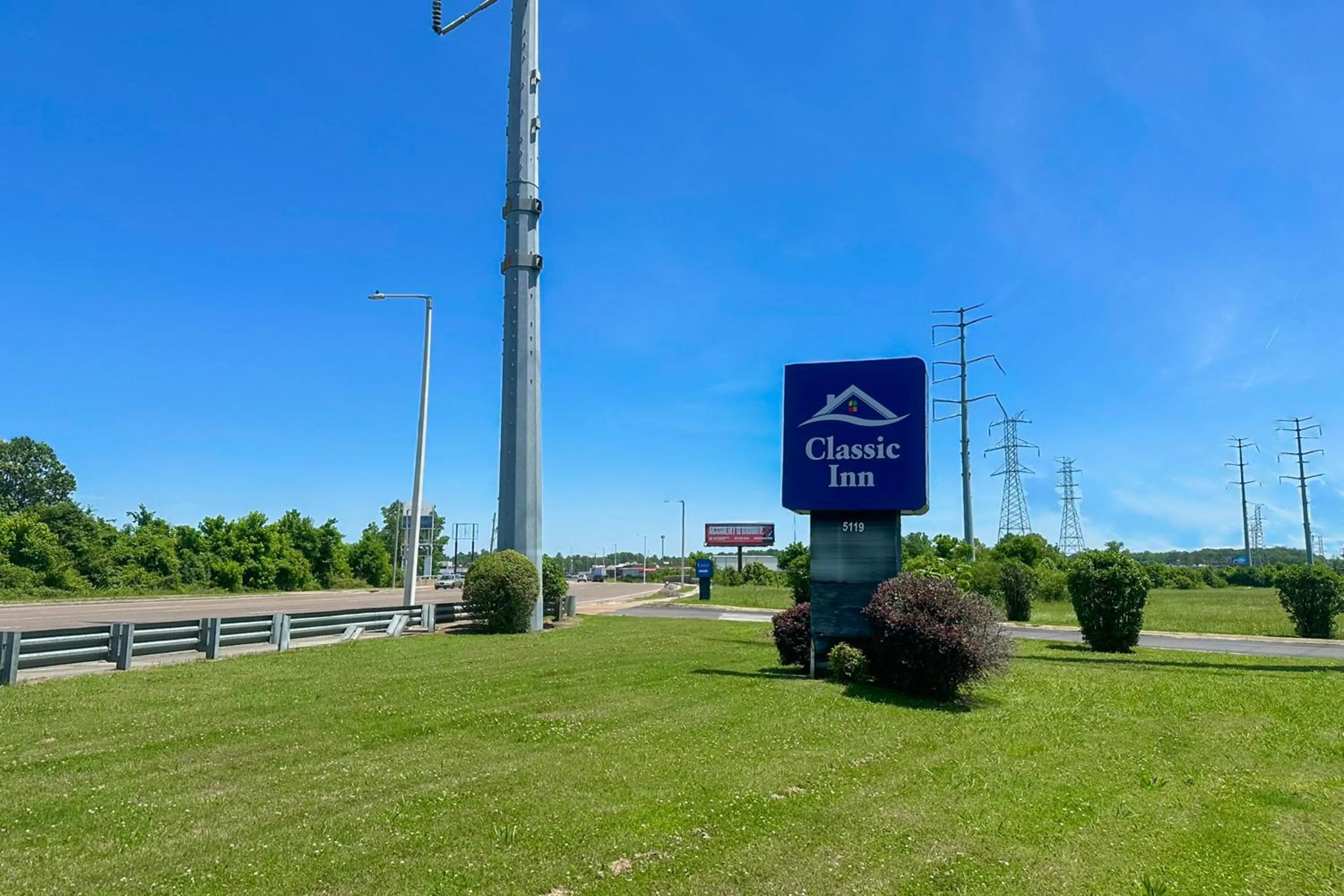 Facade/entrance in Classic Inn By Townhouse American Way Memphis I 240