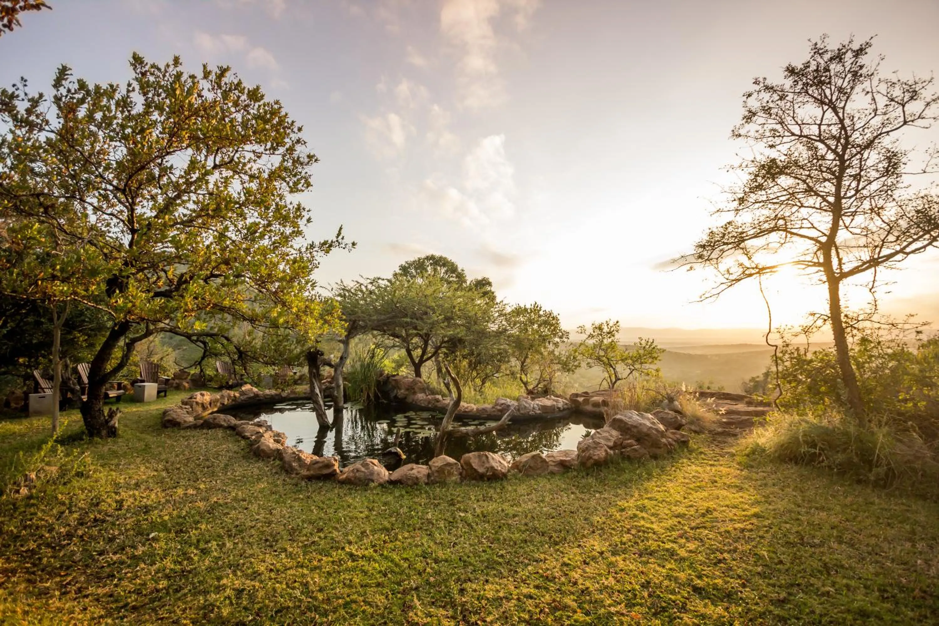 Garden in Leopard Mountain Safari Lodge