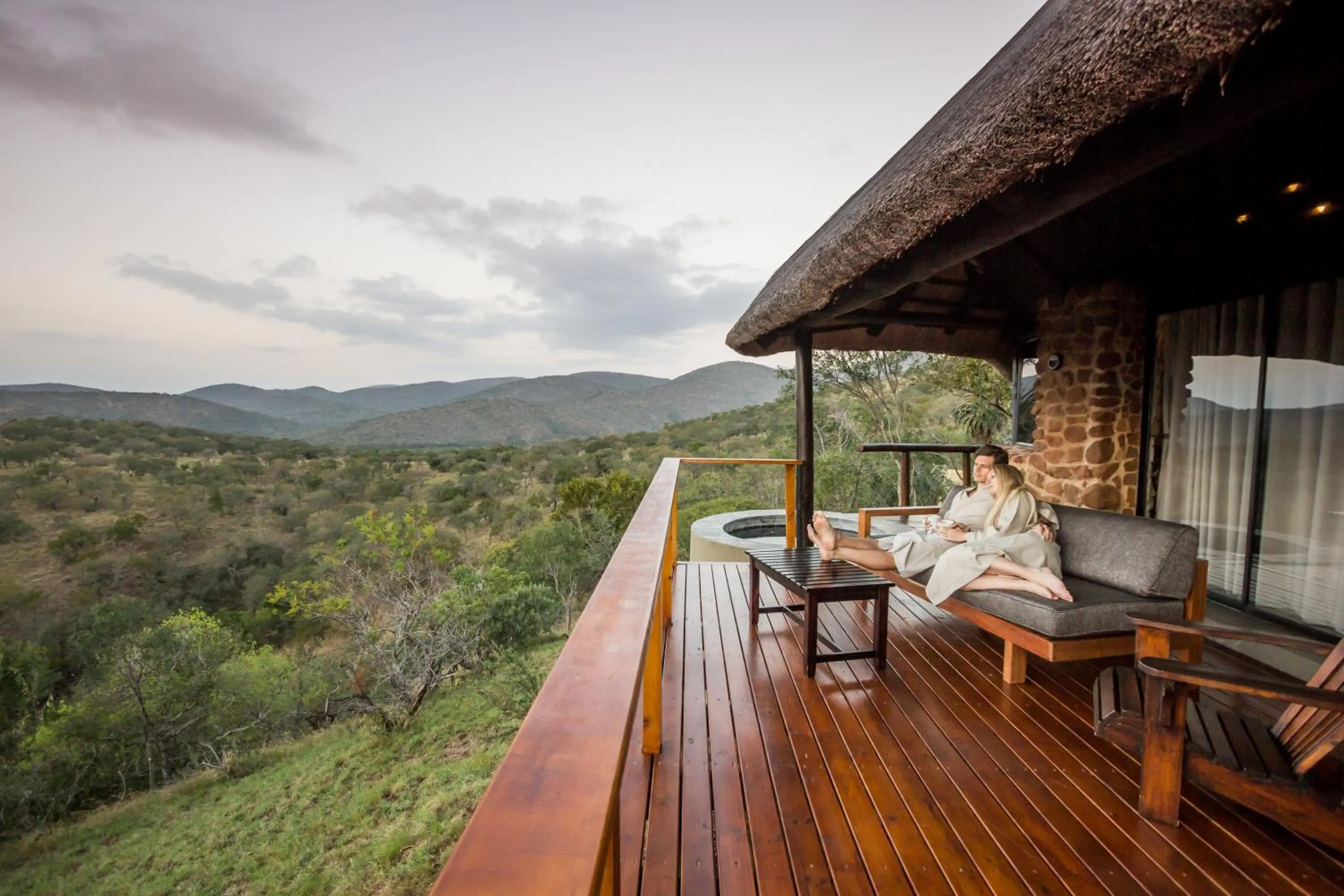 Balcony/Terrace in Leopard Mountain Safari Lodge