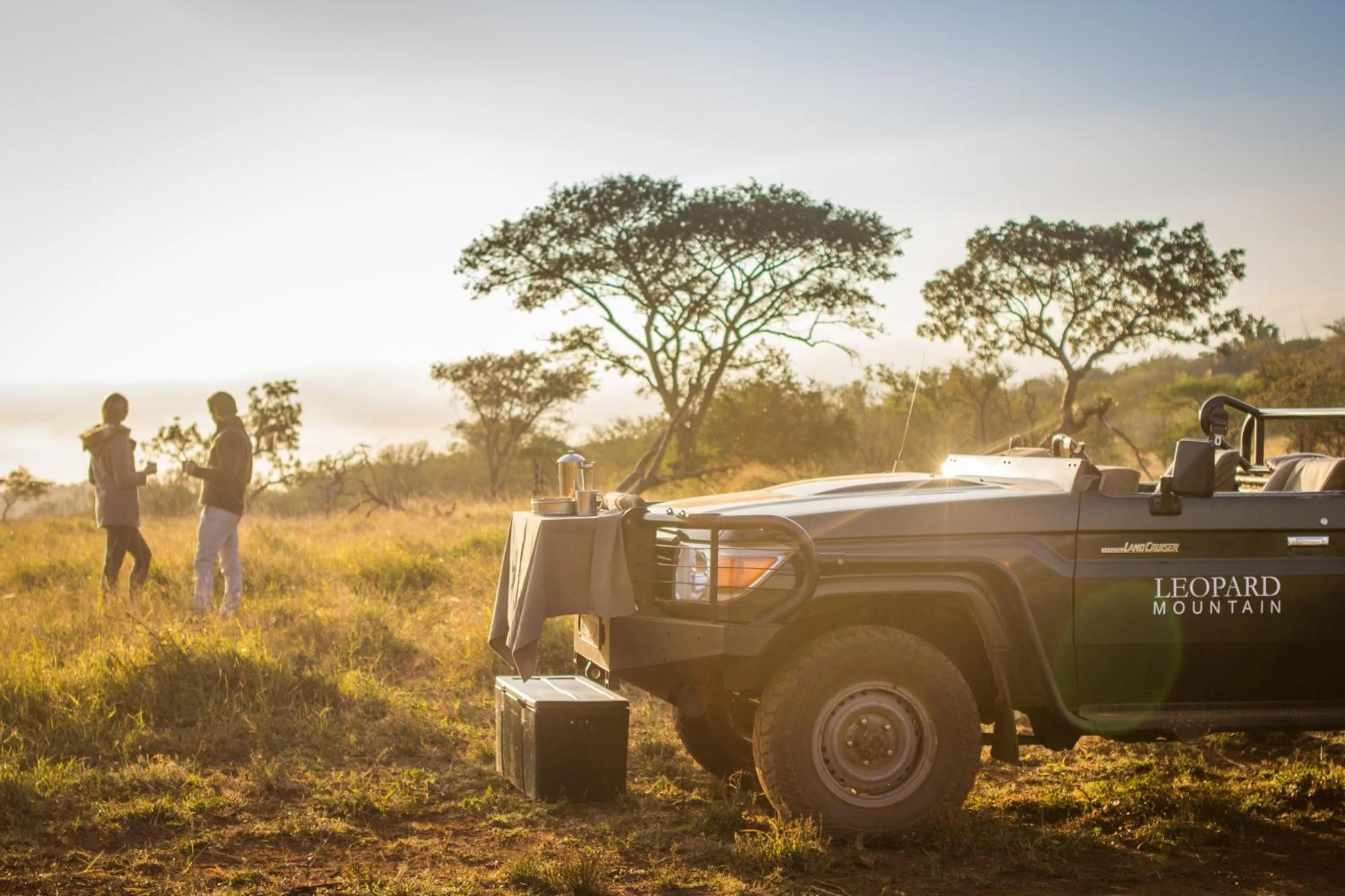 Sunrise in Leopard Mountain Safari Lodge
