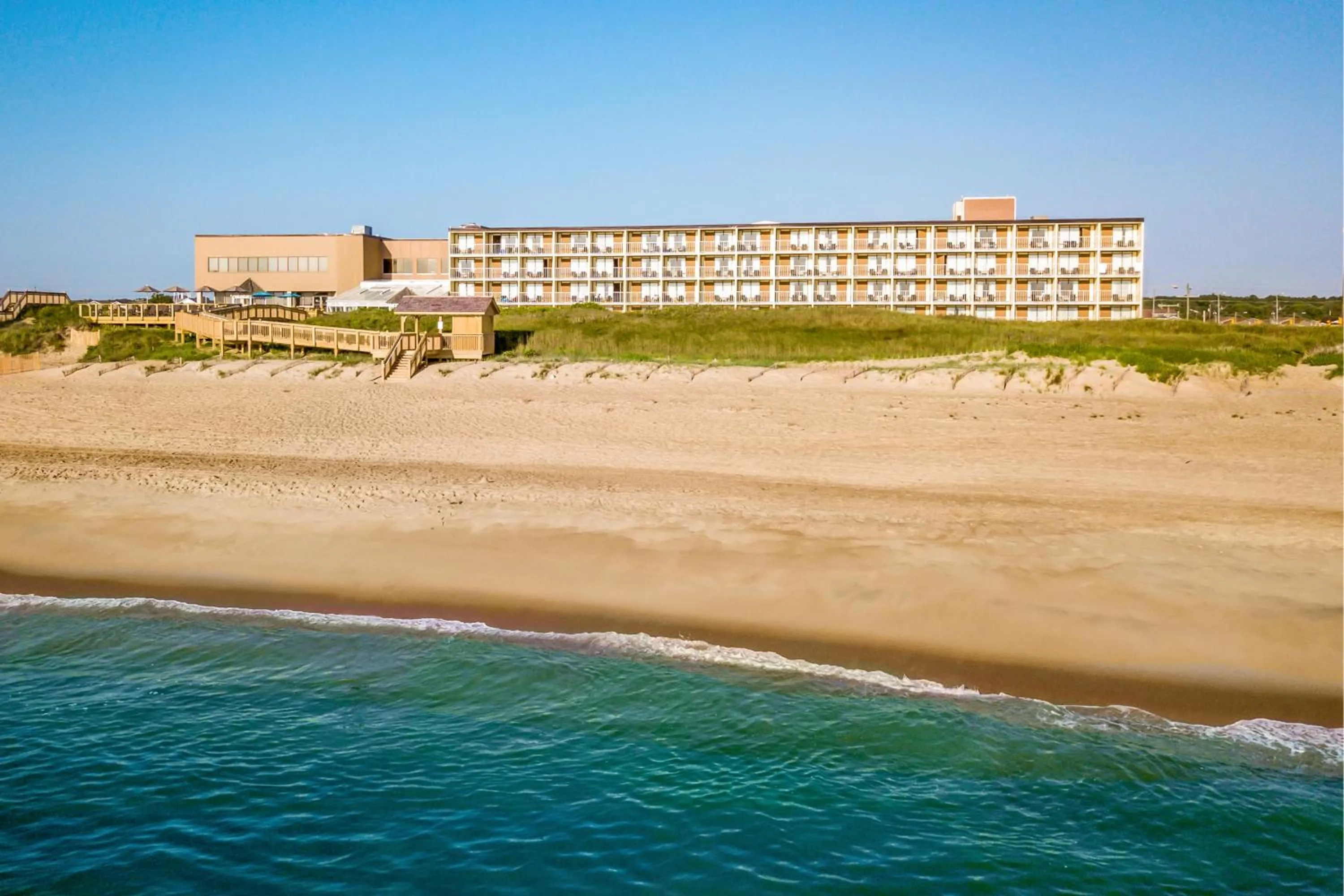 Property building in Ramada Plaza by Wyndham Nags Head Oceanfront