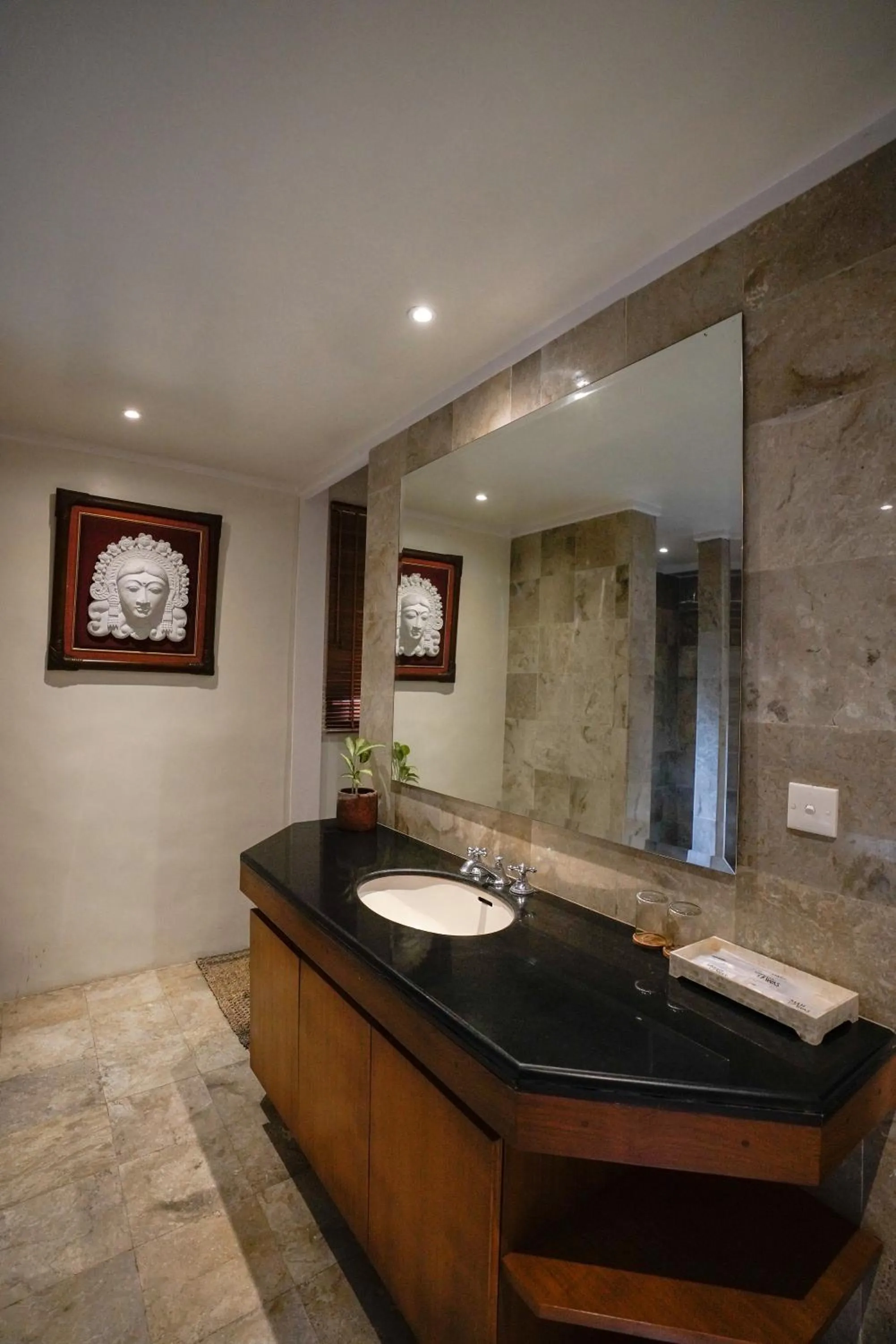 Steam room in Umah Lawas Villa Ubud