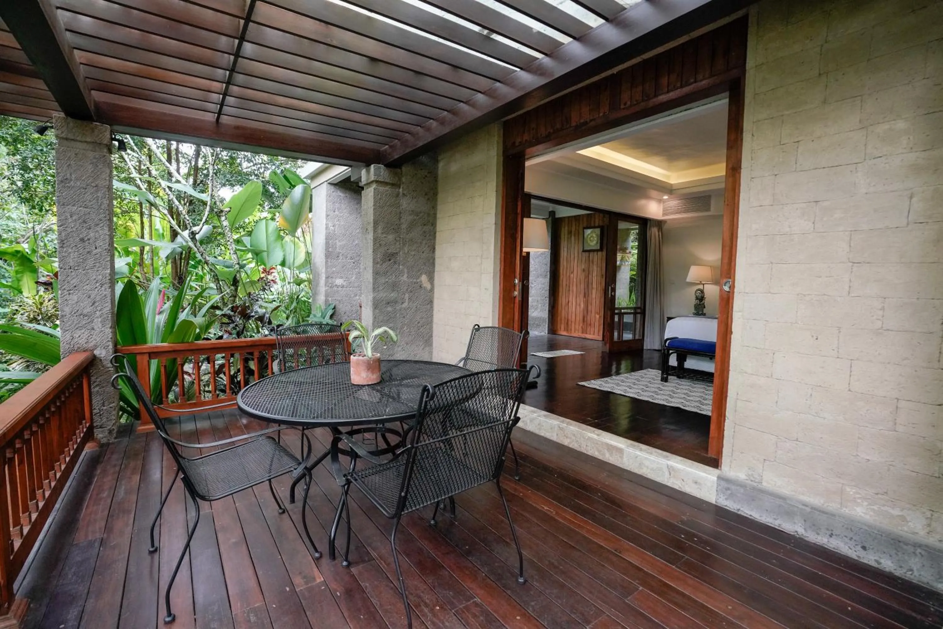 Balcony/Terrace in Umah Lawas Villa Ubud