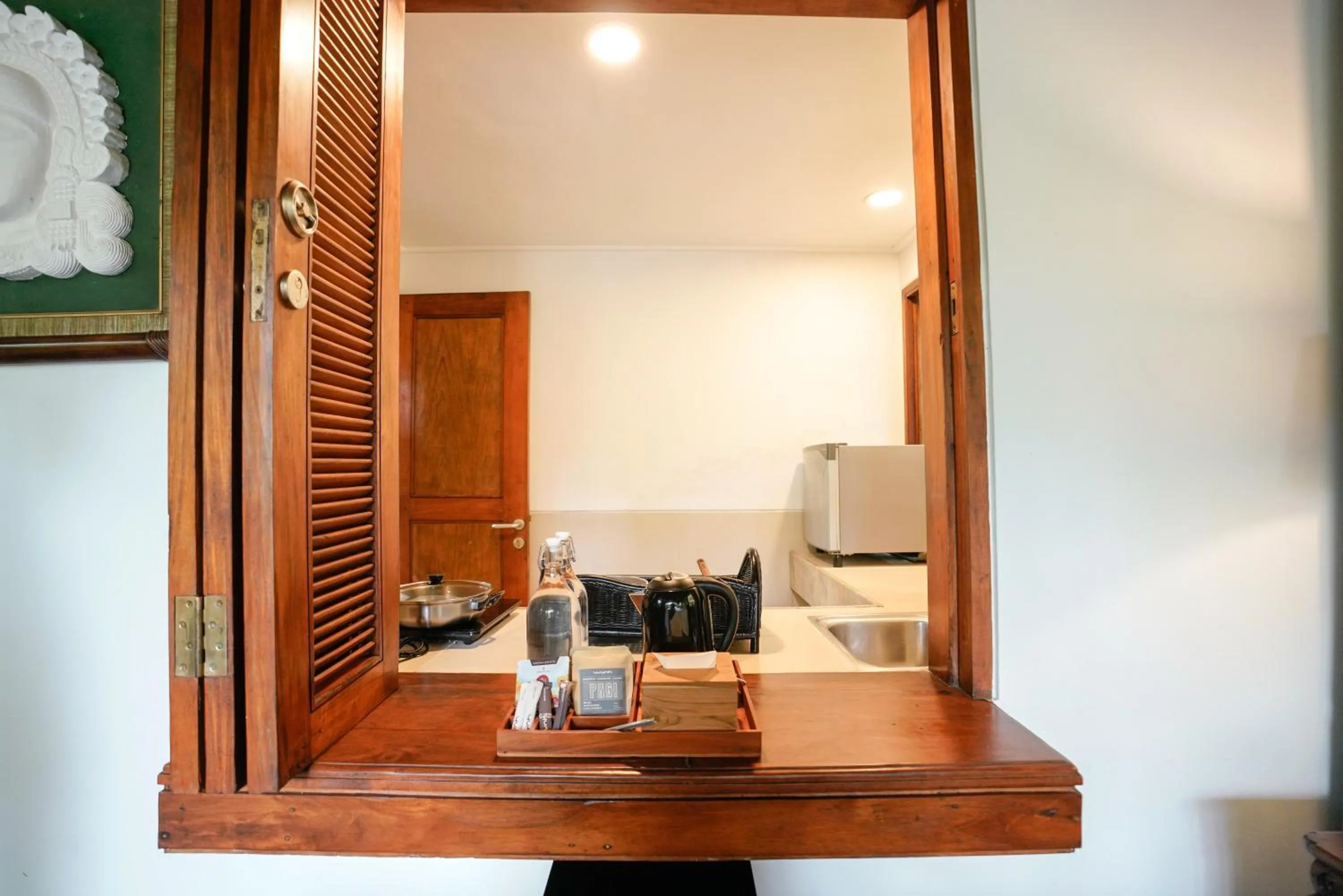 Coffee/tea facilities in Umah Lawas Villa Ubud