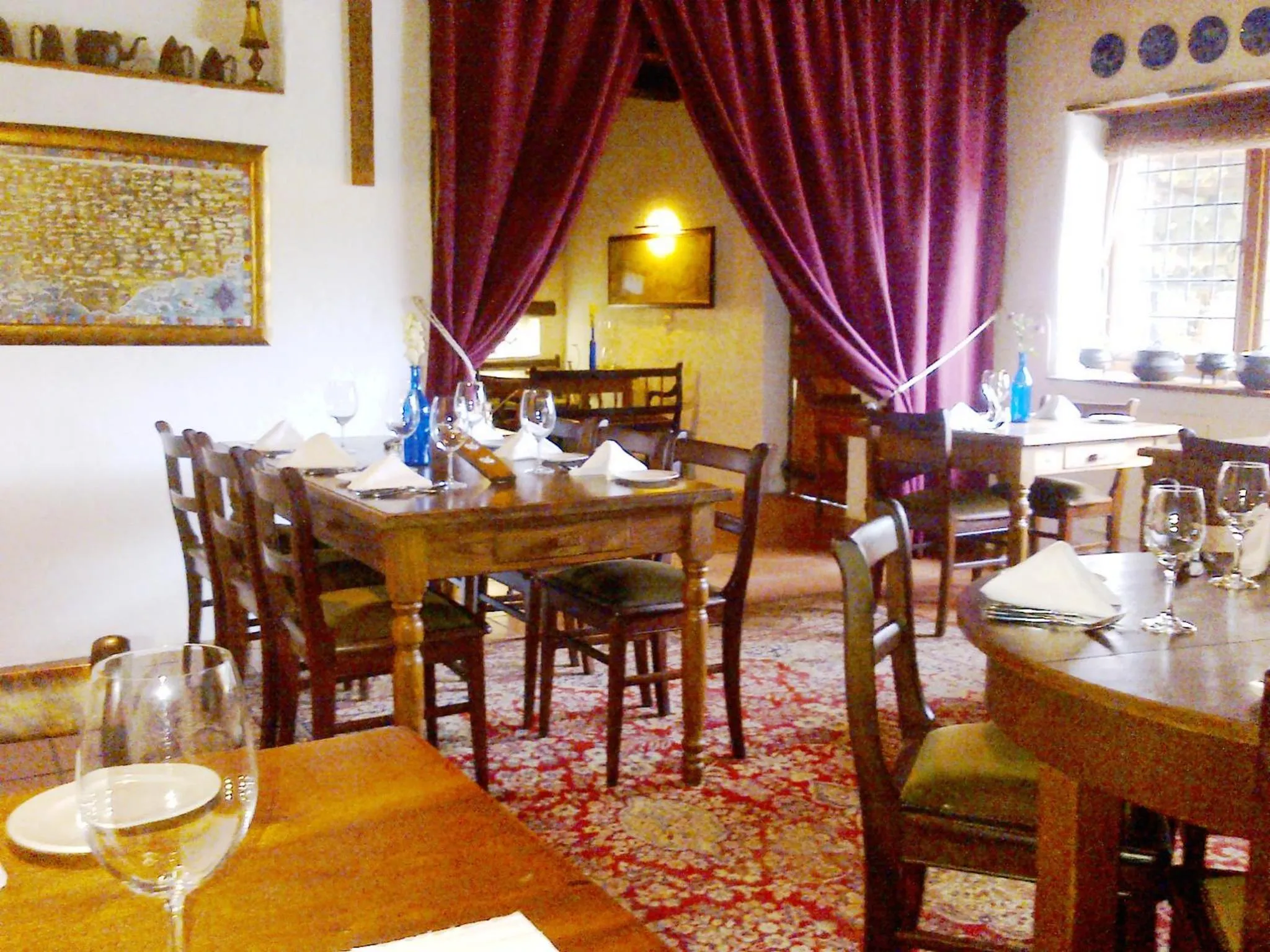 Restaurant/places to eat in Oude Wellington Estate