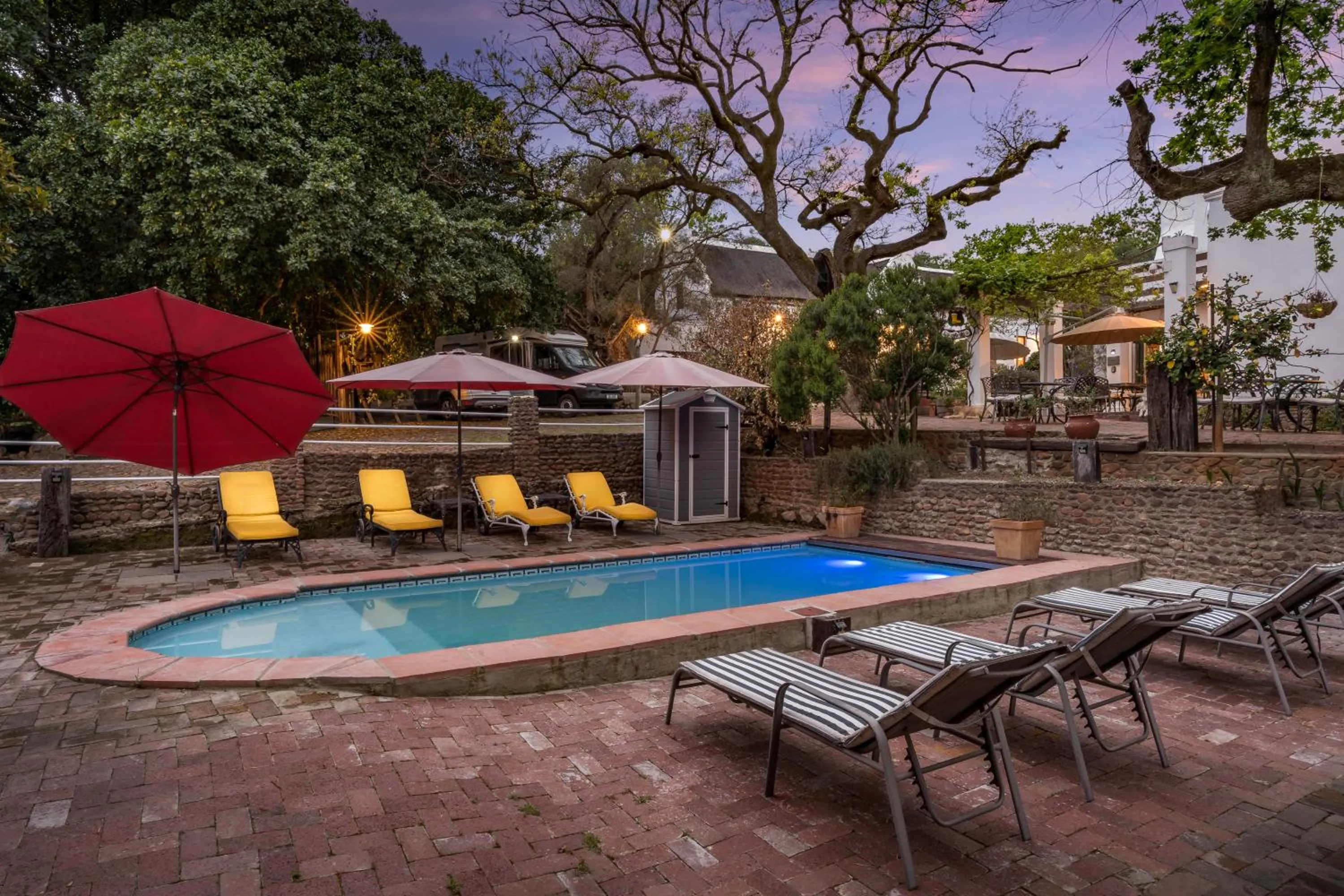 Swimming pool in Oude Wellington Estate