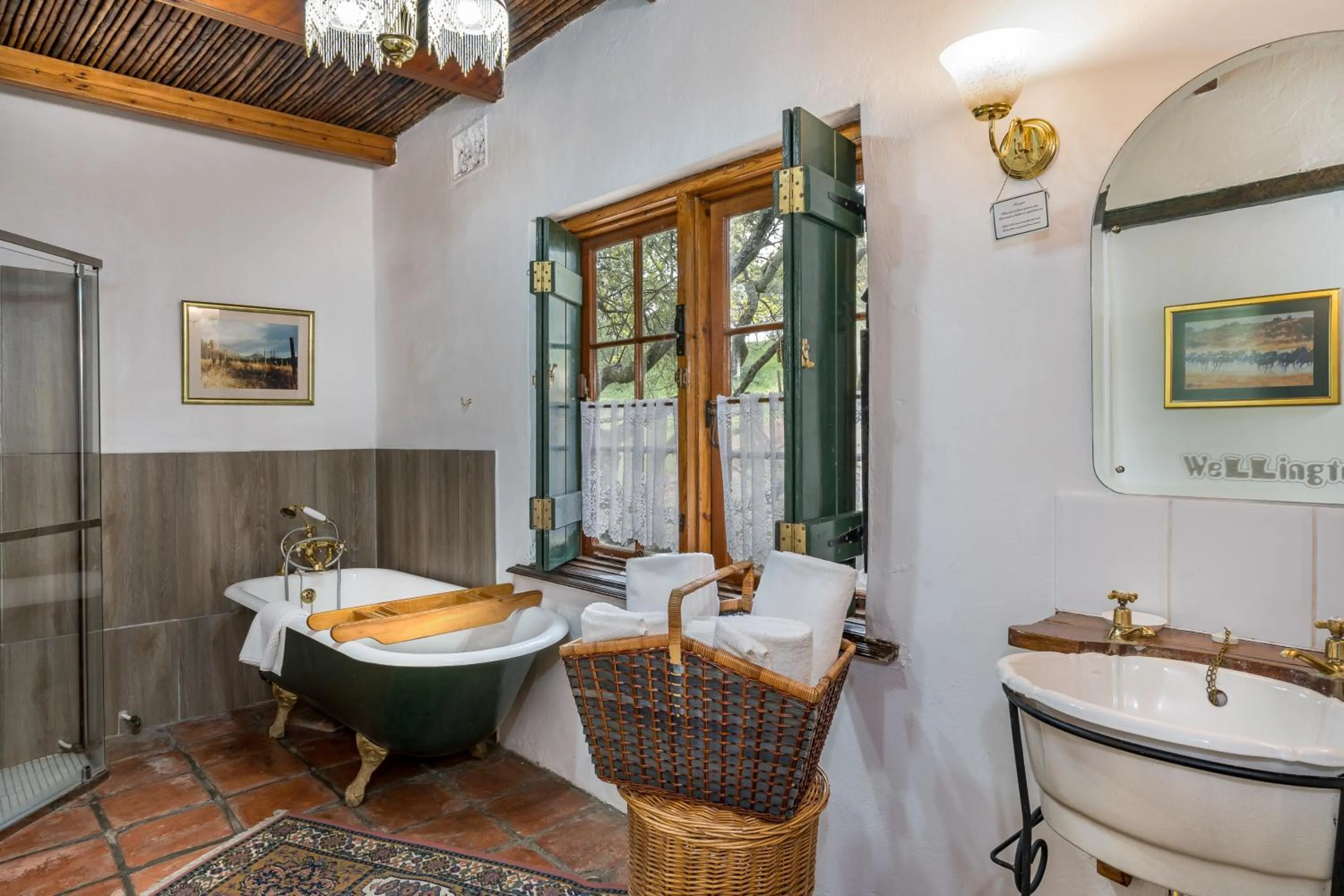 Shower in Oude Wellington Estate