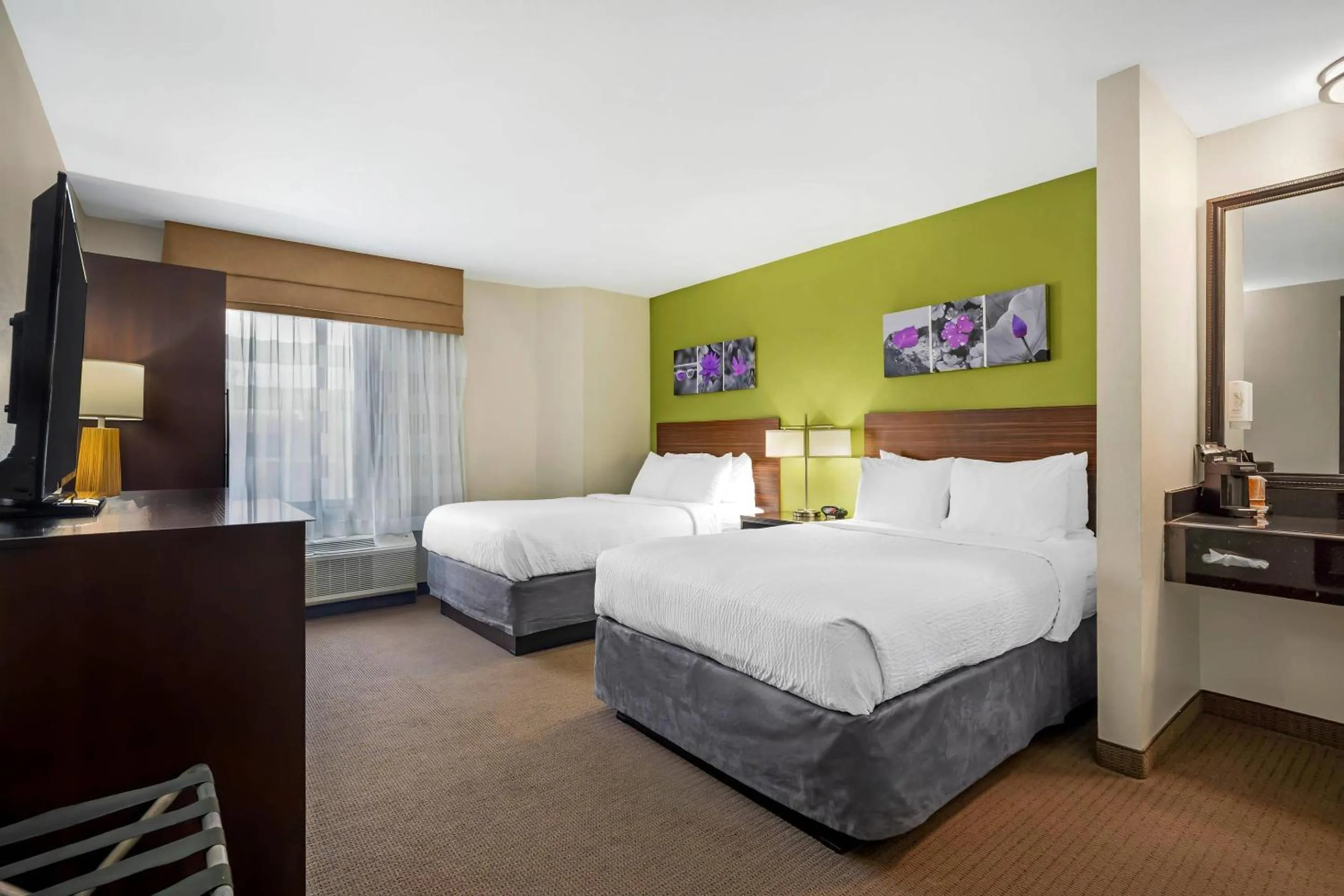 Bedroom, Bed in Sleep Inn Baton Rouge East I-12